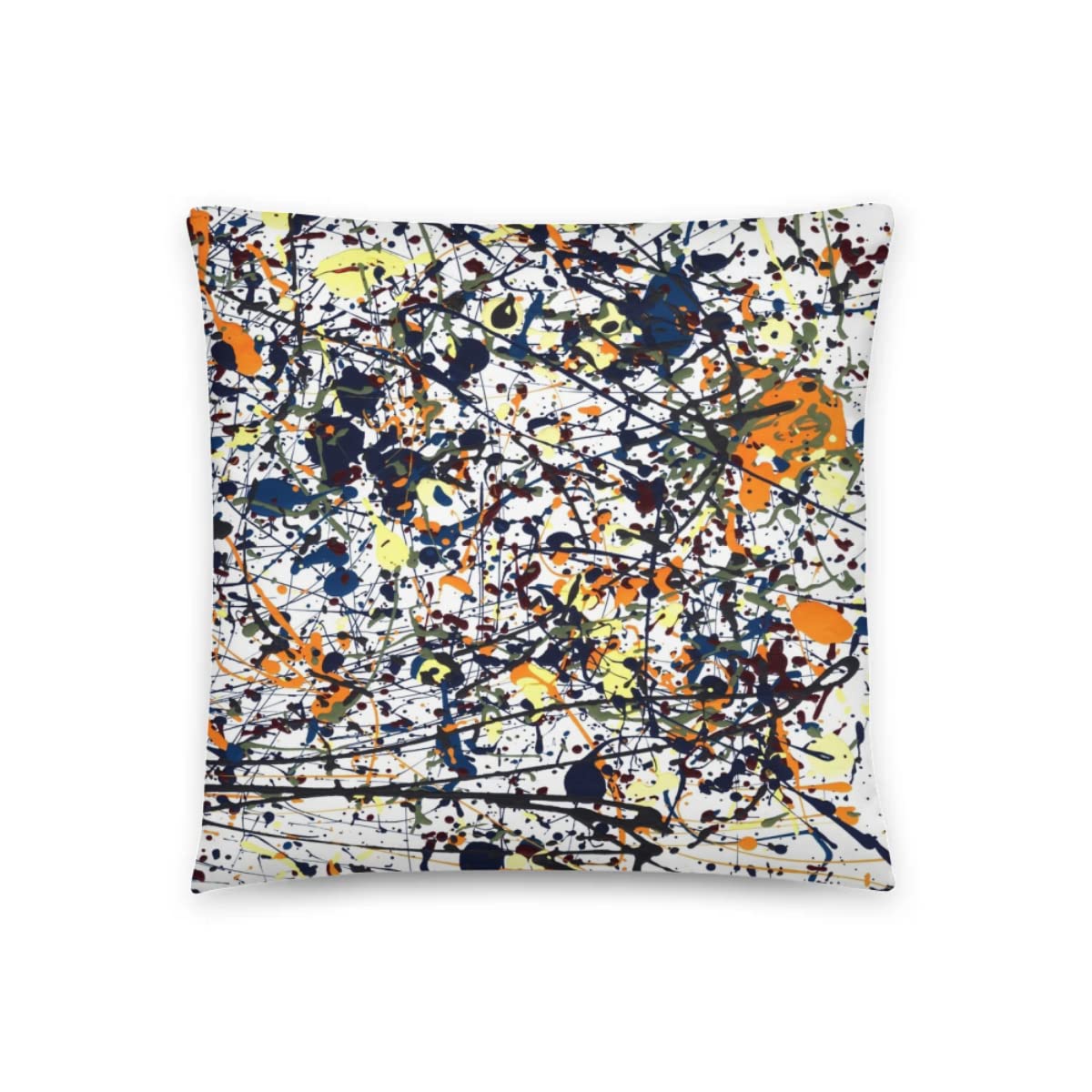 Decorative Throw Pillows for Sofa & Bed - Soft Mijumi Outdoor Pollock Pillow Covers with Inserts - Perfect for Living Room, Bedroom, and Patio Decor