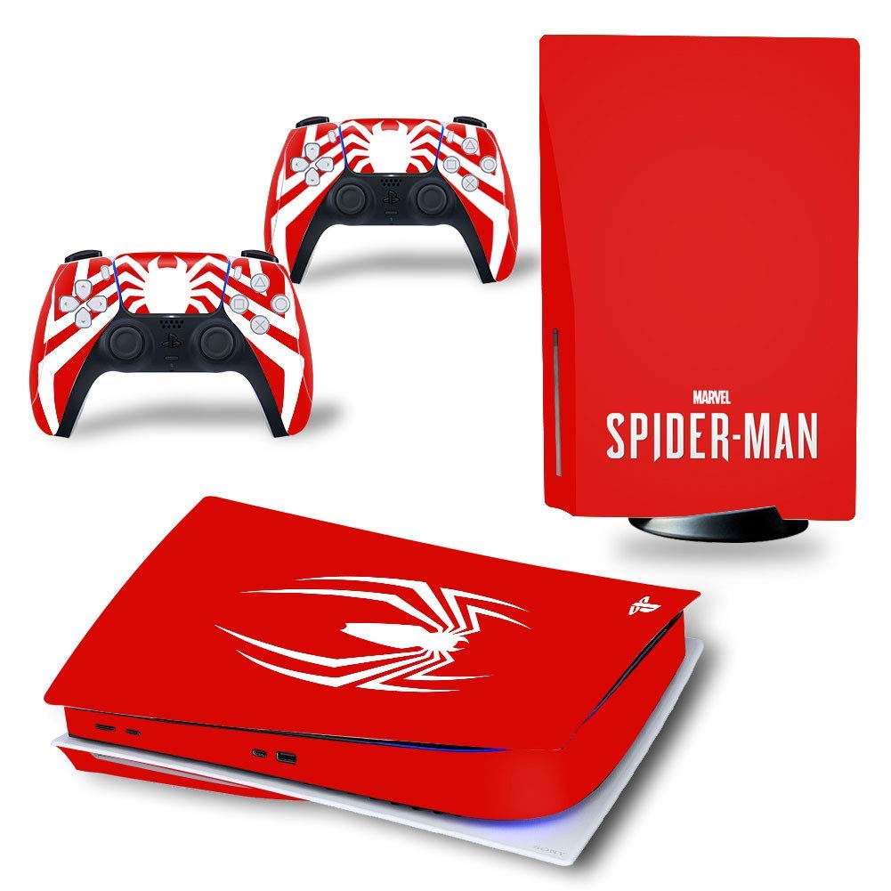 Custom PS5 Vinyl Sticker Skin for Console & Controllers - Premium Playstation 5 Accessories (Design 08) - Perfect for Gaming Setup & Personalization