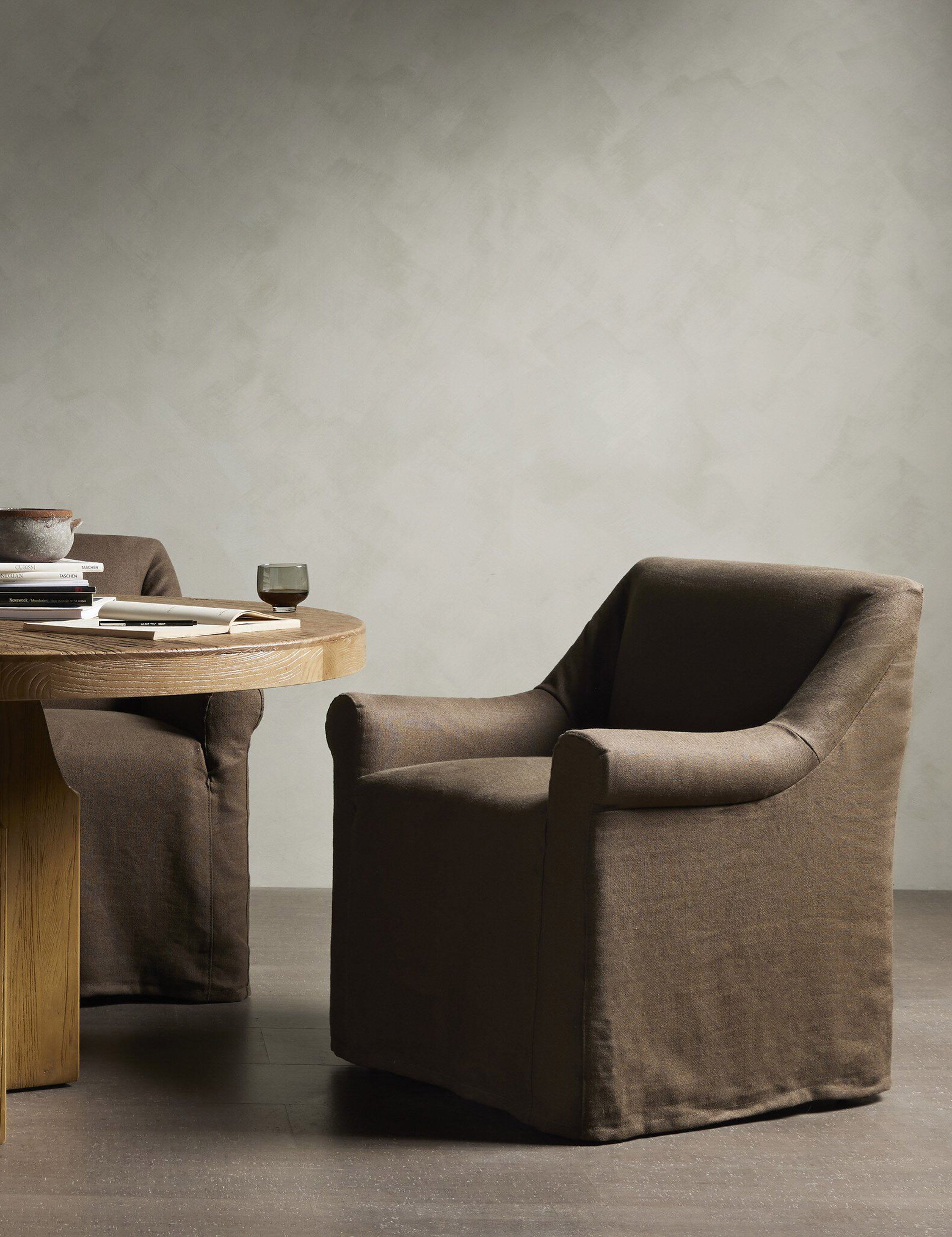Breton Dining Chair - Modern Wooden Kitchen Chair for Dining Room, Home & Office - Perfect for Breakfast Nook, Kitchen Island & Small Spaces