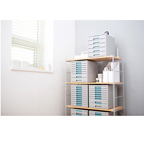 10-Drawer Locking File Cabinet with Key - Secure Storage for Office & Home - Organize Documents, Supplies & Essentials - Perfect for Desks, Closets & Workspaces