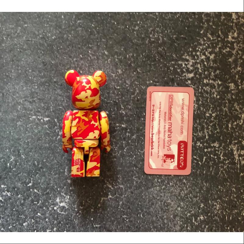Bearbrick Series 12 PATTERN Andy Warhol Foundation 100% Collectible Art Toy - Perfect for Display, Gifts & Pop Culture Enthusiasts