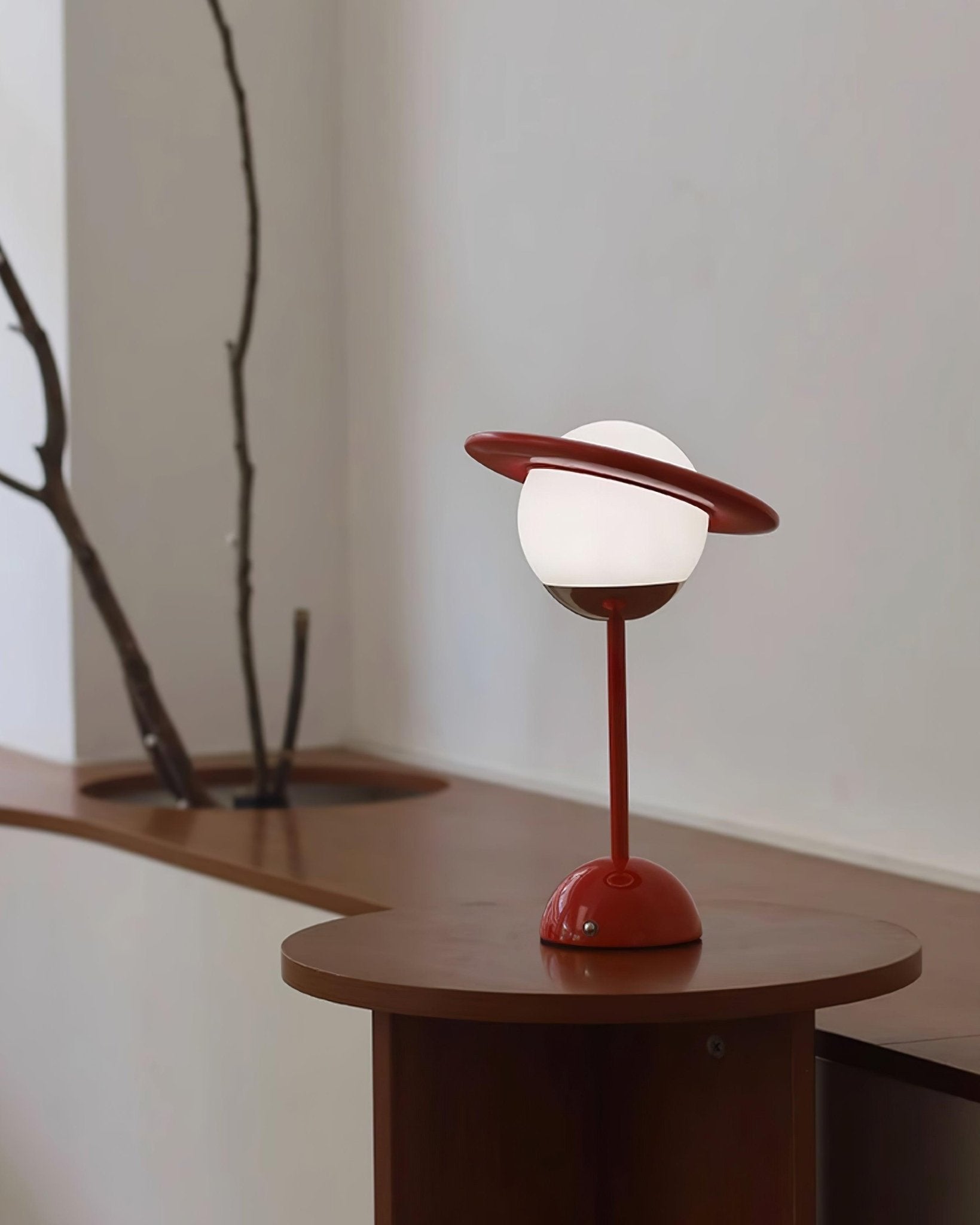 Saturn Planet Table Lamp - 3D Printed Night Light for Kids & Adults - Perfect for Bedroom, Nursery, Office Decor & Space Theme Party Gift