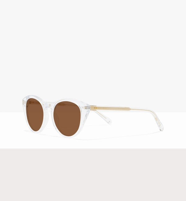 Selkie Sunglasses for Women & Men - UV400 Protection Polarized Sunglasses - Fashionable Retro Round Frame Shades for Outdoor, Beach, Driving & Travel
