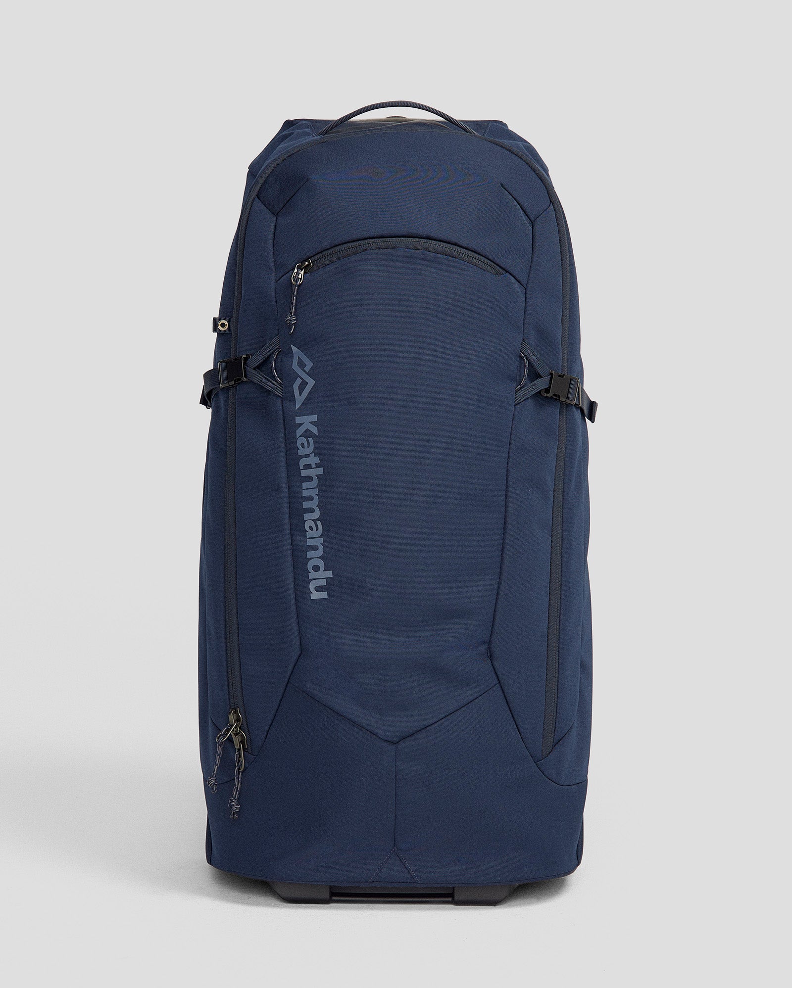 Hybrid Trolley v5 70L Travel Backpack - Pure Navy Blue for Outdoor Adventures, Business Trips & Weekend Getaways