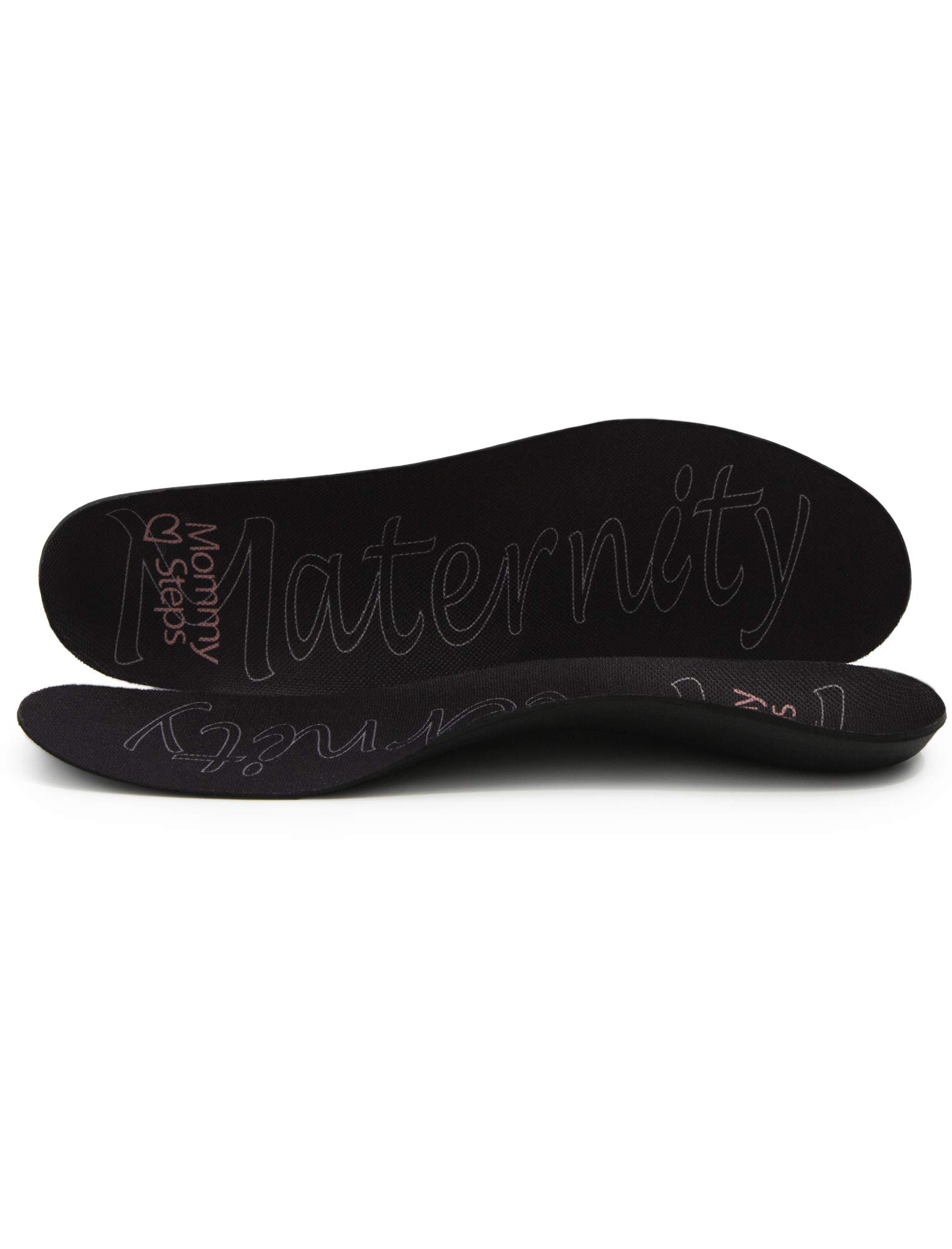 Ultra-Thin Pain Relief Insoles for Women - Comfortable Cushioning for Flats & Shoes | Black, Size 6.5-7 | Perfect for Work, Walking & Everyday Comfort