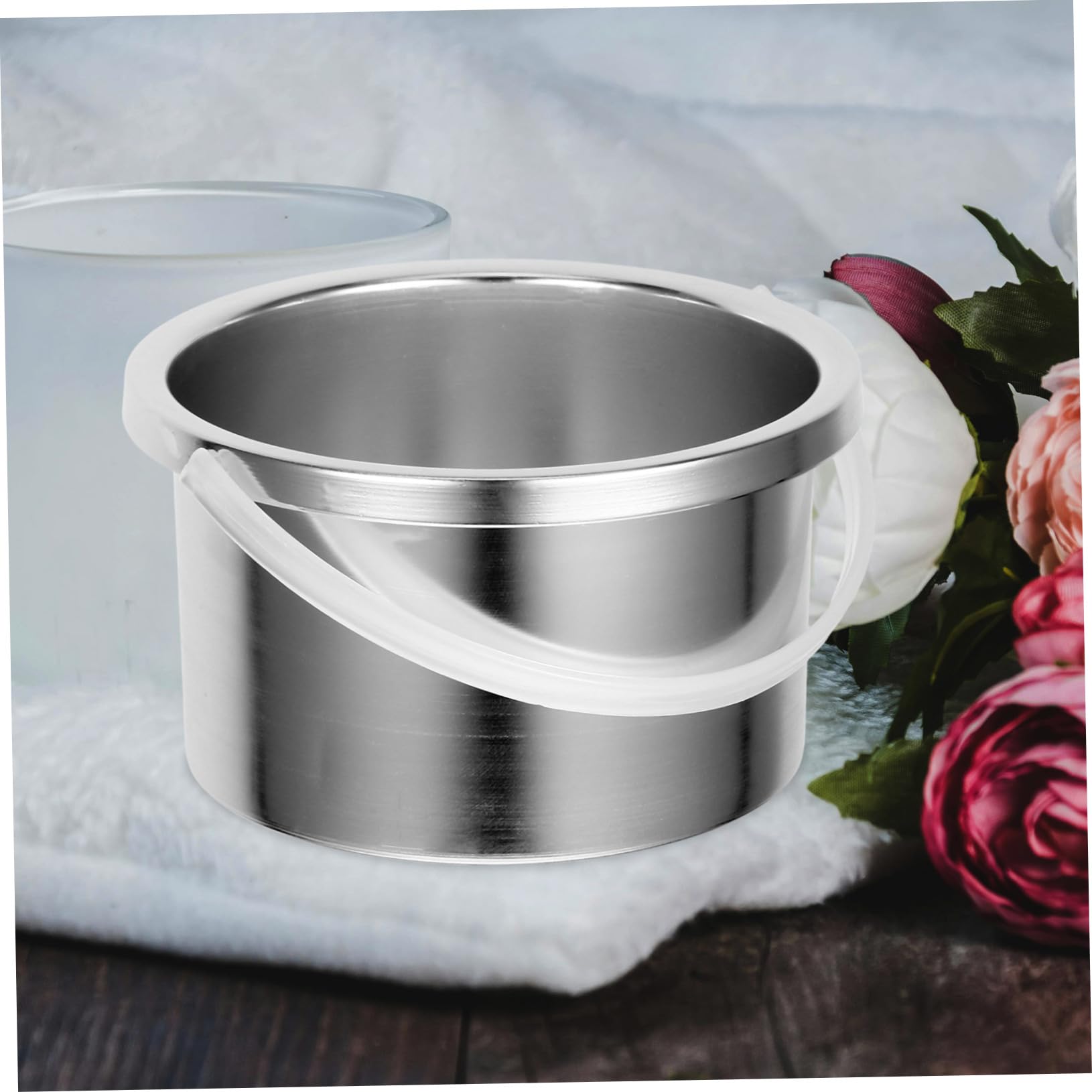 3pcs Wax Warmer Replacement Pot - Silver Aluminum Alloy Wax Melting Bowl for Hair Removal & Wax Therapy (Perfect for Salon, Spa & Home Use)