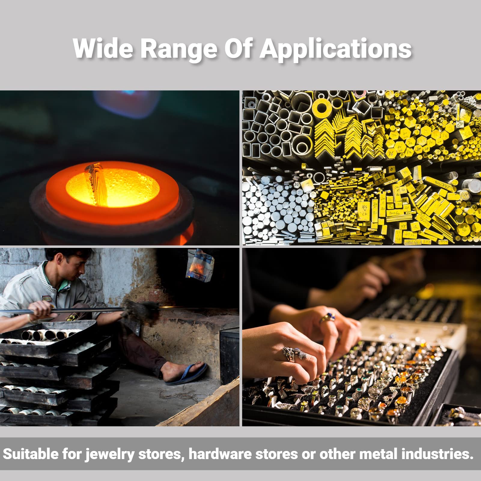 High-Temperature Metal Jewelry Casting Melting Pot - Durable Sandbox Crucible for Jewelry Making & Repair - Perfect for DIY Gold, Silver, Copper Casting - Ideal for Home Studios & Professional Jewelers