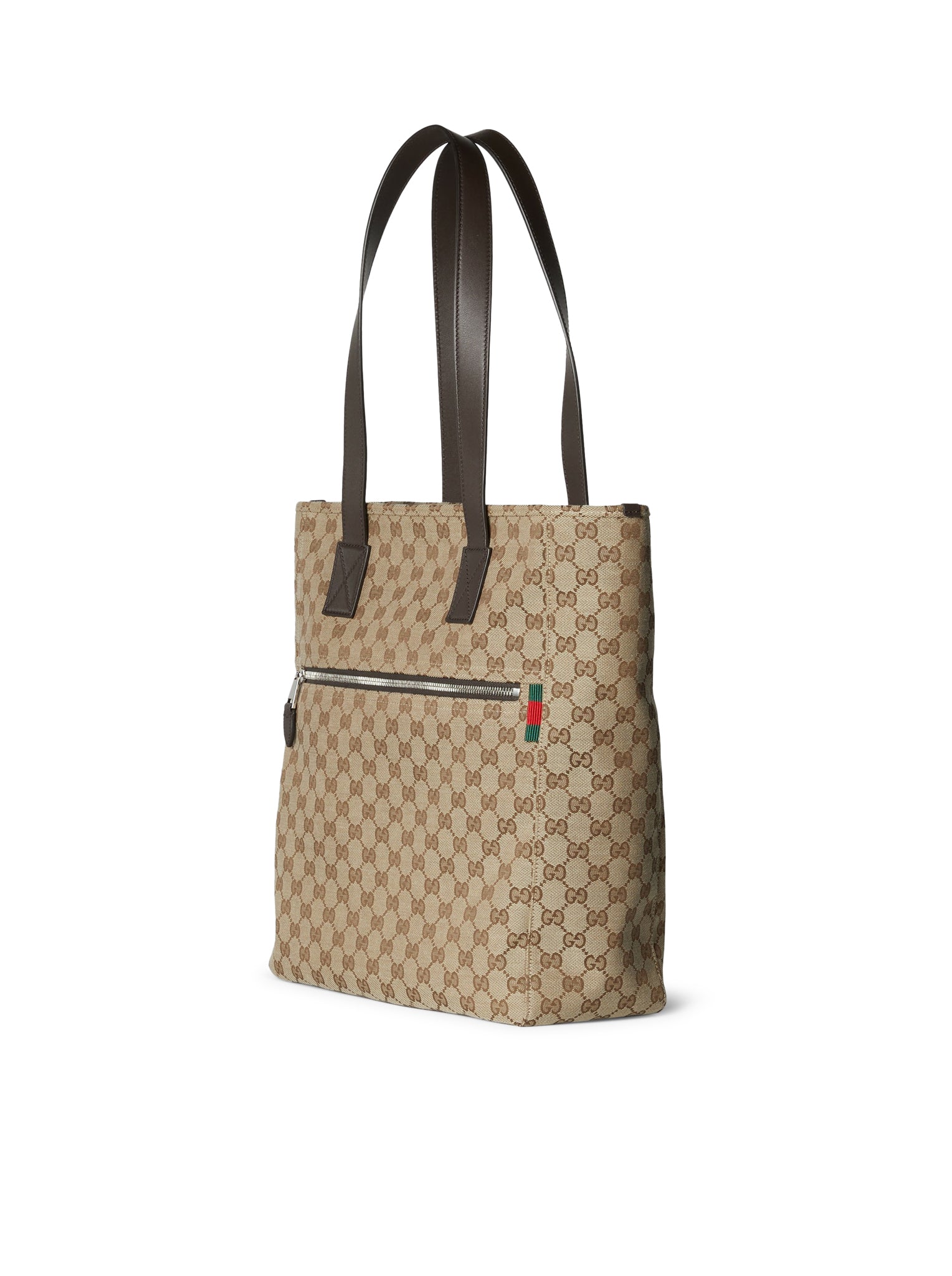 MEDIUM SIZE GG FABRIC SHOPPING BAG - Stylish & Durable Reusable Tote for Groceries, Beach, Work & Travel