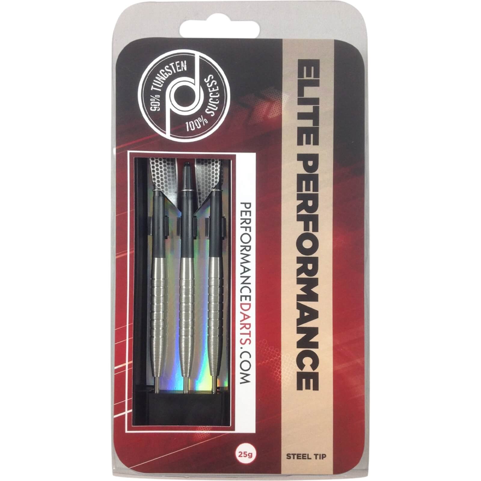 Performance Darts Elite Steel Tip - 90% Tungsten Professional Darts (23g, 25g) for Precision Throwing - Perfect for Bars, Tournaments & Home Practice