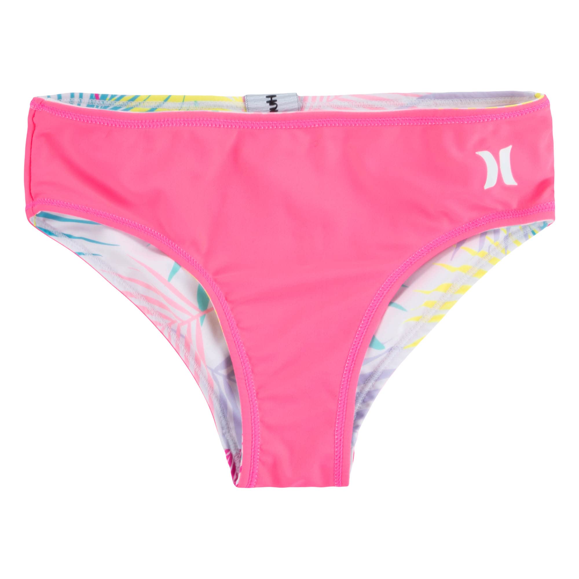 Hurley Girls' Long Sleeve Rash Guard Swimsuit UPF 50+ Sun Protection - Perfect for Surfing, Swimming & Beach Activities