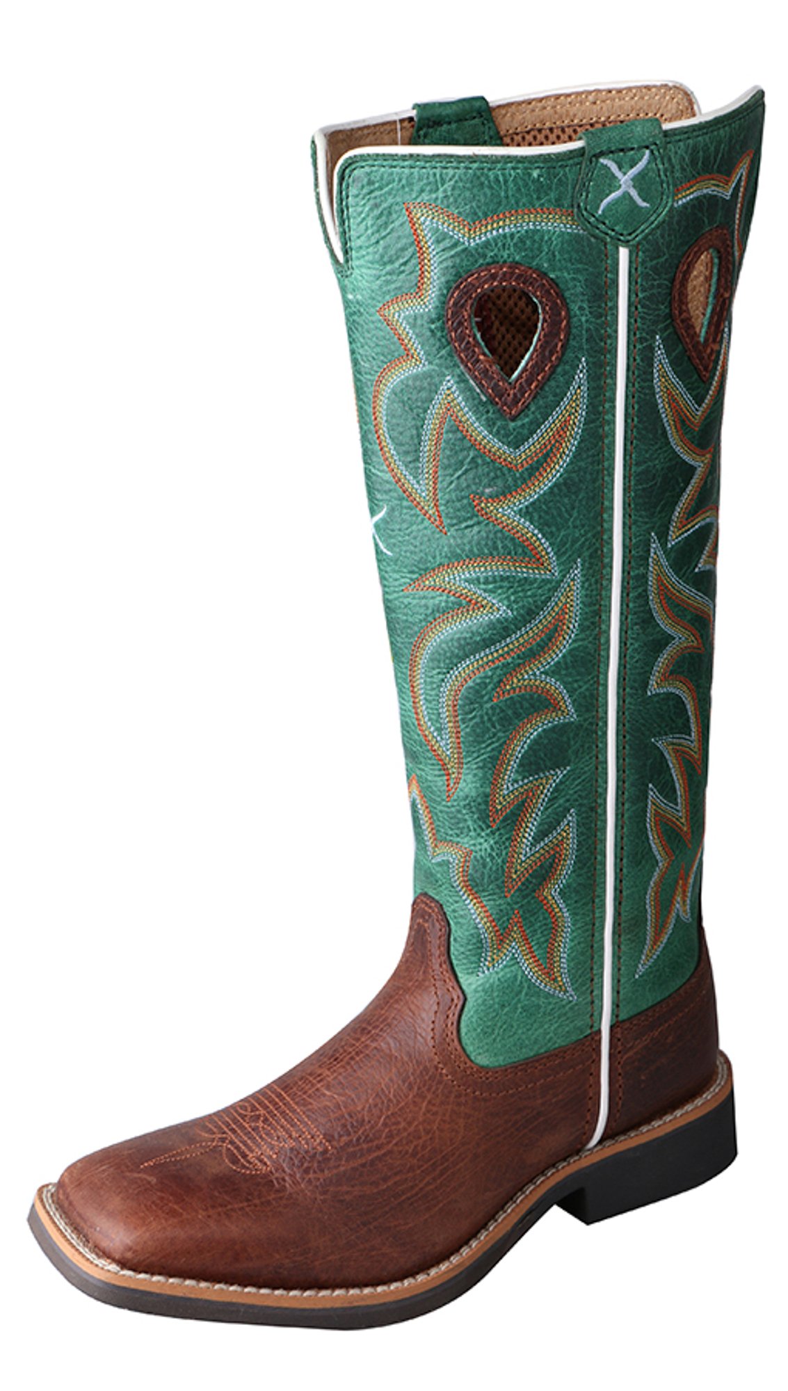 Twisted X Kid’s Buckaroo Boots - Comfortable Western Boots for Boys & Girls - Perfect for Rodeo, Ranch, and Outdoor Adventures