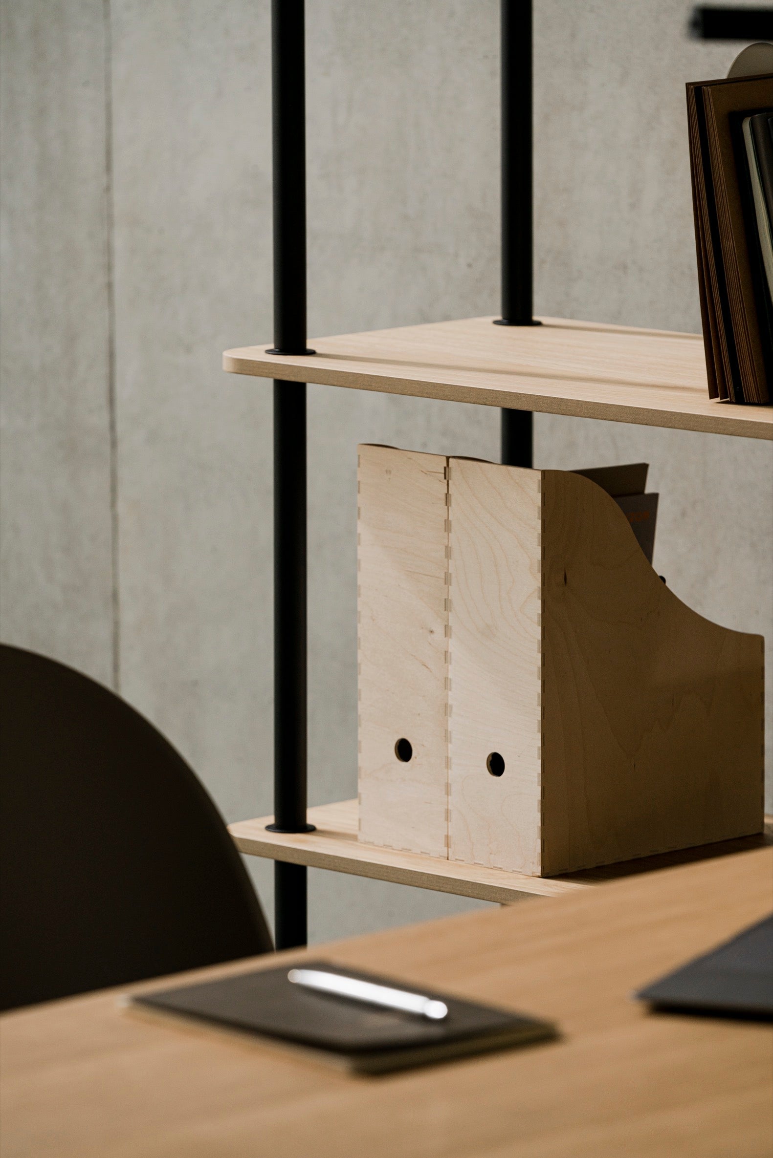 4-Tier Teidi Bookcase - Modern Wooden Bookshelf for Home, Office & Study Room - Perfect for Organizing Books, Decor & Storage