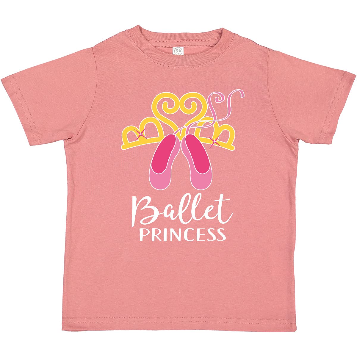 Inktastic Ballet Princess Dance Gift - Cute Dancer Toddler T-Shirt for Girls | Perfect Ballet Class, Recital & Dance Competition Outfit