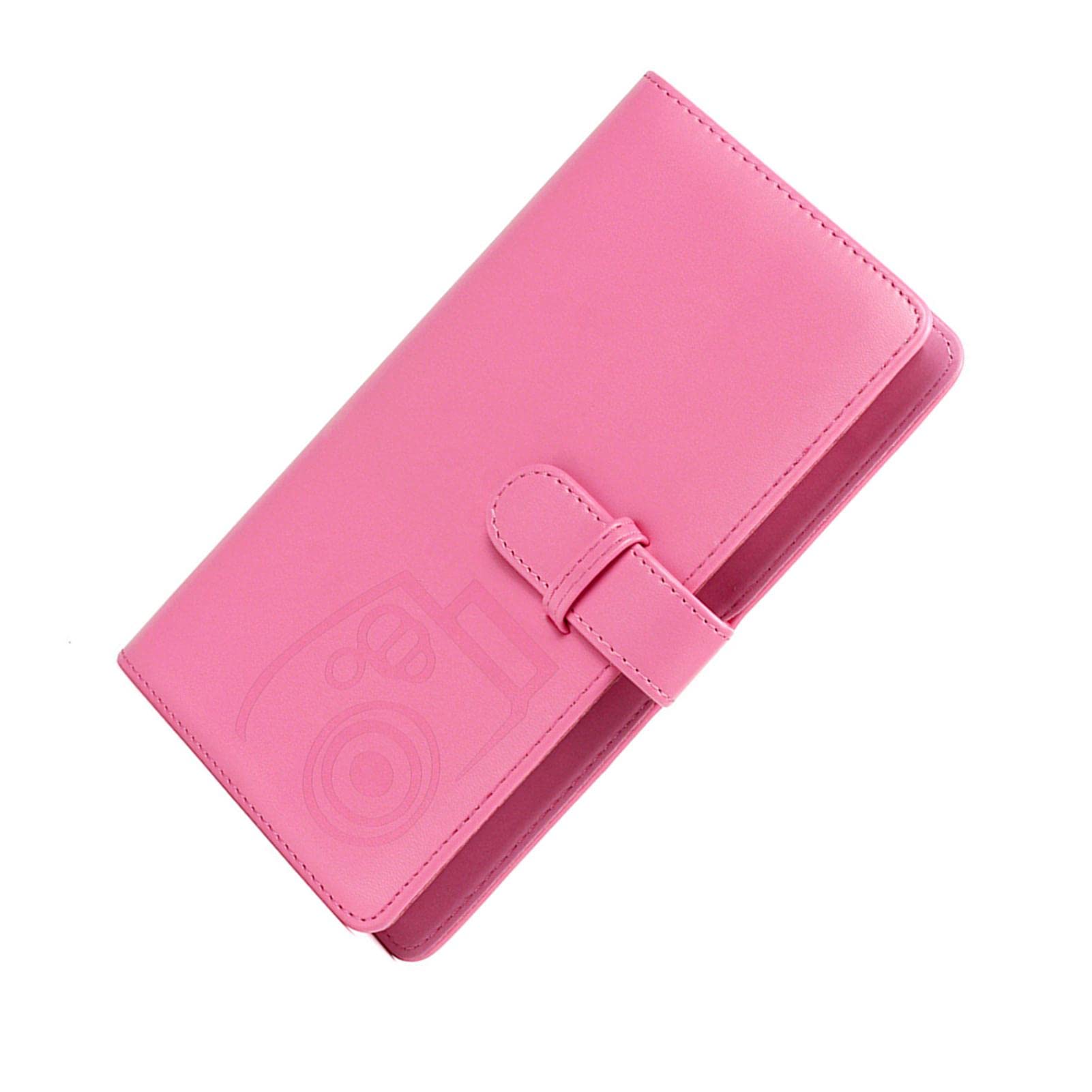 96 Pockets Photocard Album - 3 Inch Mini Photo Album for Collecting Pictures & Cards | Colorful Storage Book for Kids & Adults | Perfect for K-Pop, Polaroids, Trading Cards & Memories (Crysan)