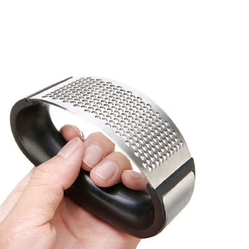 Premium Stainless Steel Garlic Press - Heavy Duty, Rust-Proof & Easy to Clean - Perfect for Cooking, Restaurants & Home Kitchens