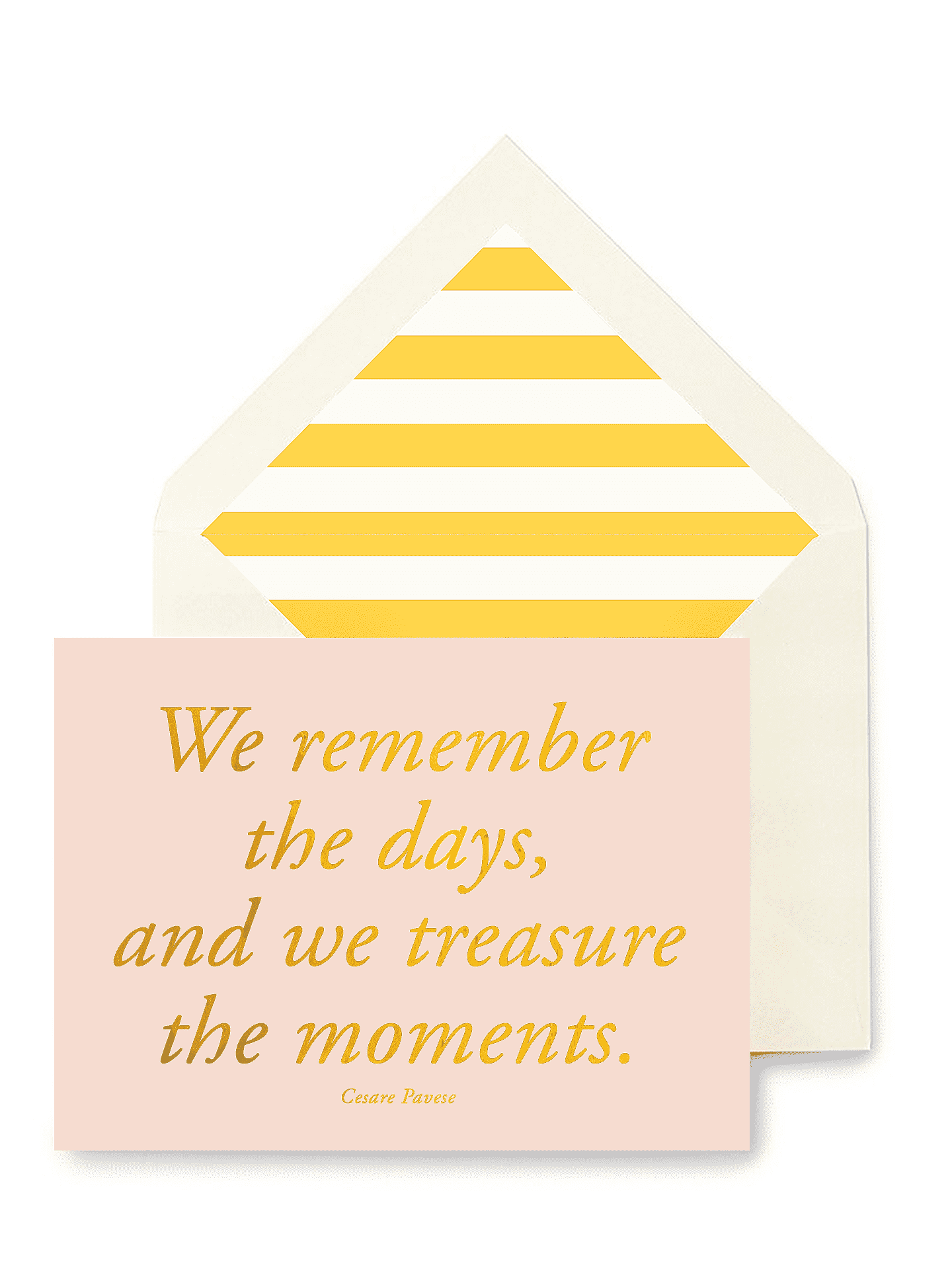 We Remember The Days Greeting Card - Single Folded Card for Anniversaries, Memorials & Special Occasions | Perfect for Loved Ones & Friends