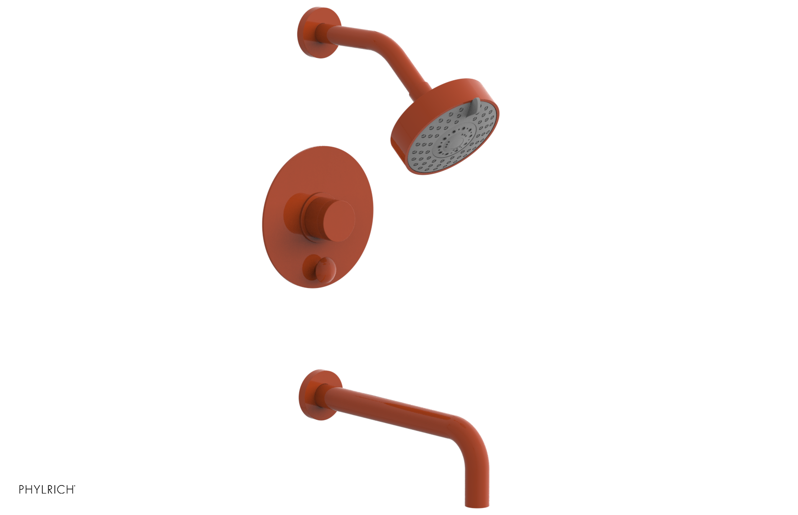 BASIC II 10 Pressure Balance Tub and Shower Faucet Set with 230 26 10 Valve - Perfect for Bathroom Renovation & Modern Home Upgrade