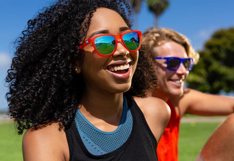 Premium Sports Water Bottle - Fruit Punch & Aqua Colors - Leak Proof & BPA Free - Perfect for Gym, Hiking, Running & Outdoor Activities