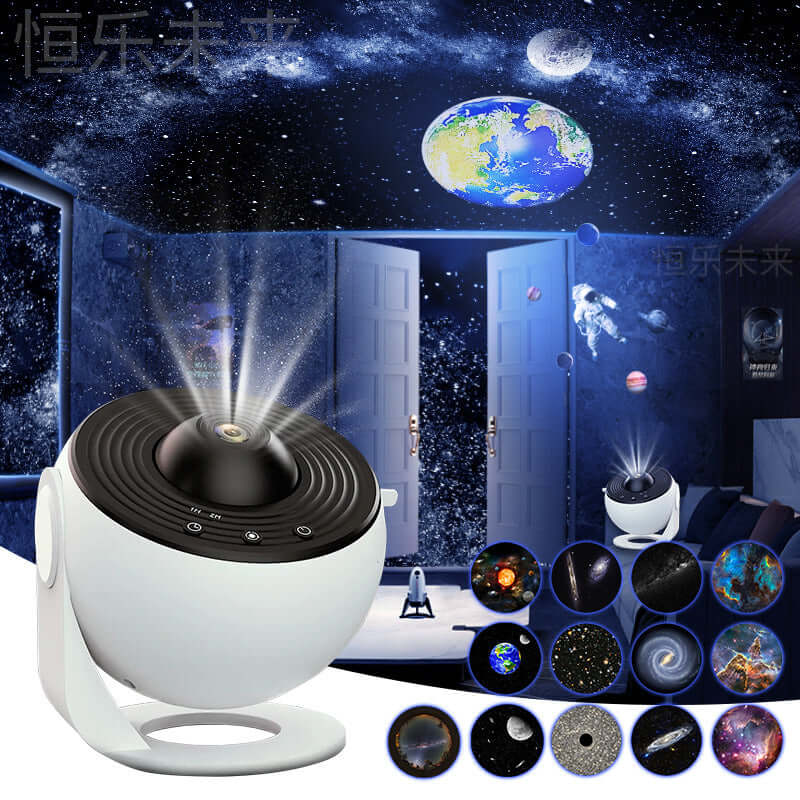 Galaxy Projector Night Light - Starry Sky LED Lamp for Kids & Adults - Perfect for Bedroom, Nursery, Party & Relaxation