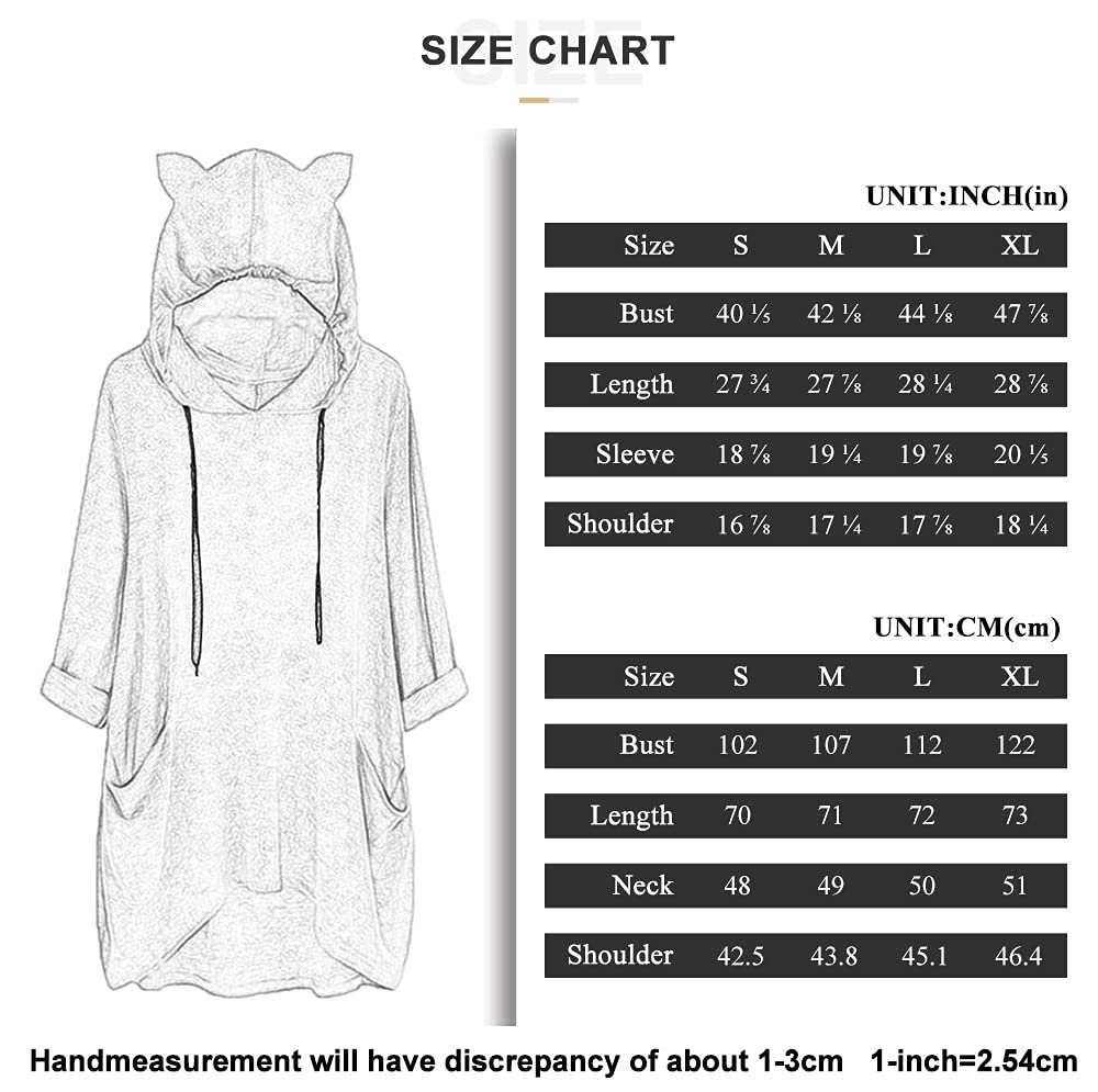 IOEGW Women's Michael Myers Halloween Hoodie - Horror Movie Graphic Pullover with Pockets | Perfect for Halloween Costumes, Horror Fans & Casual Wear