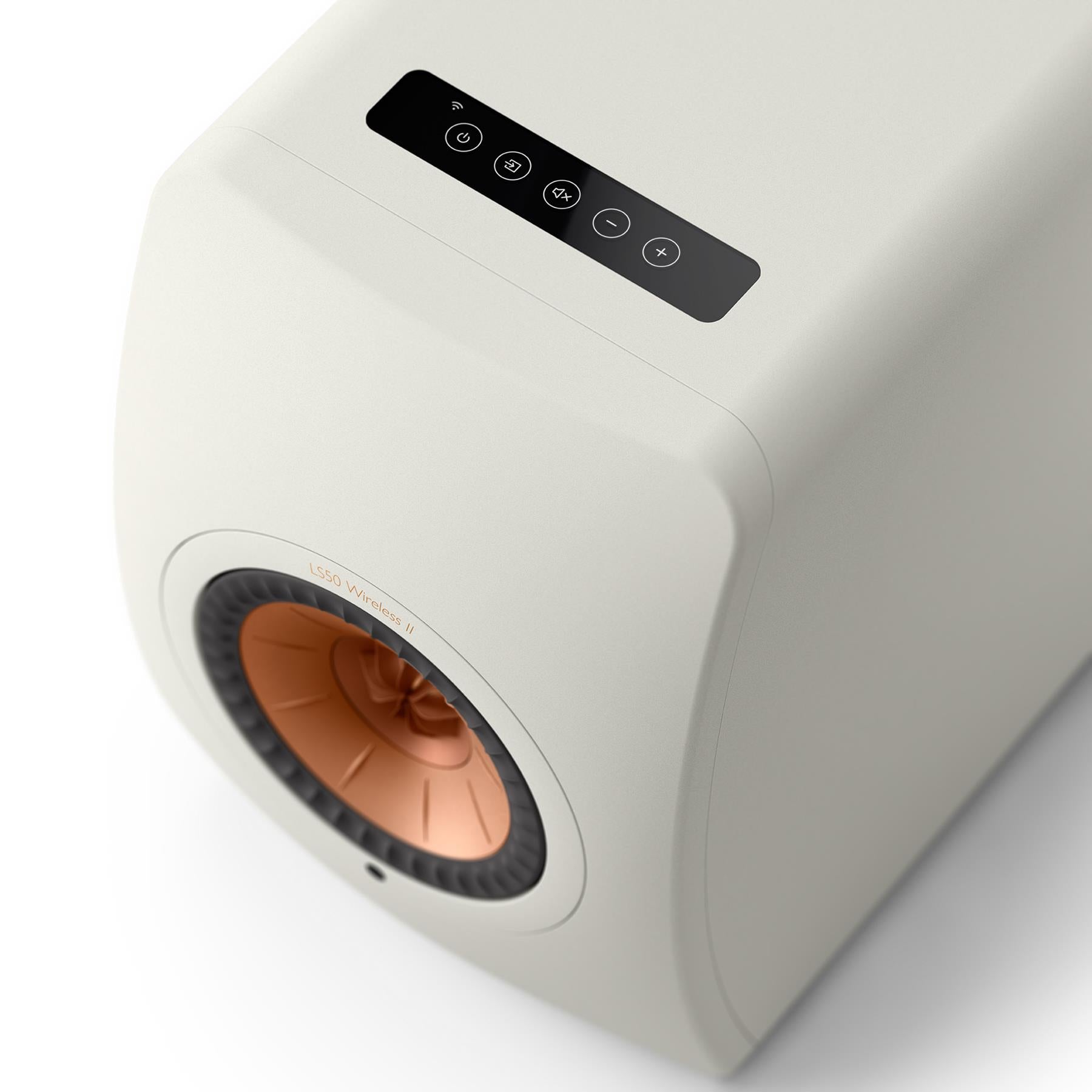 KEF LS50 Wireless II HiFi Powered Bookshelf Speakers - Premium Bluetooth & WiFi Streaming for Home Audio, Music & Movie Theater Systems - Perfect for Living Rooms, Studios & Home Theaters