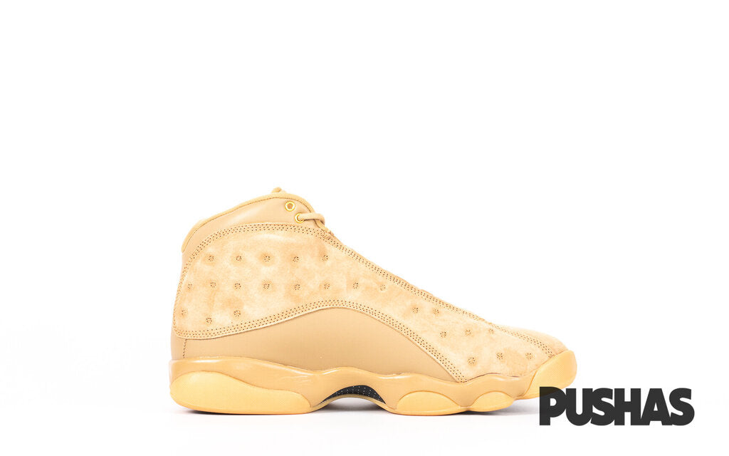 Air Jordan 13 Retro 'Wheat' Basketball Shoes (2017 Release) - Men's High-Top Sneakers for Casual Wear & Street Style