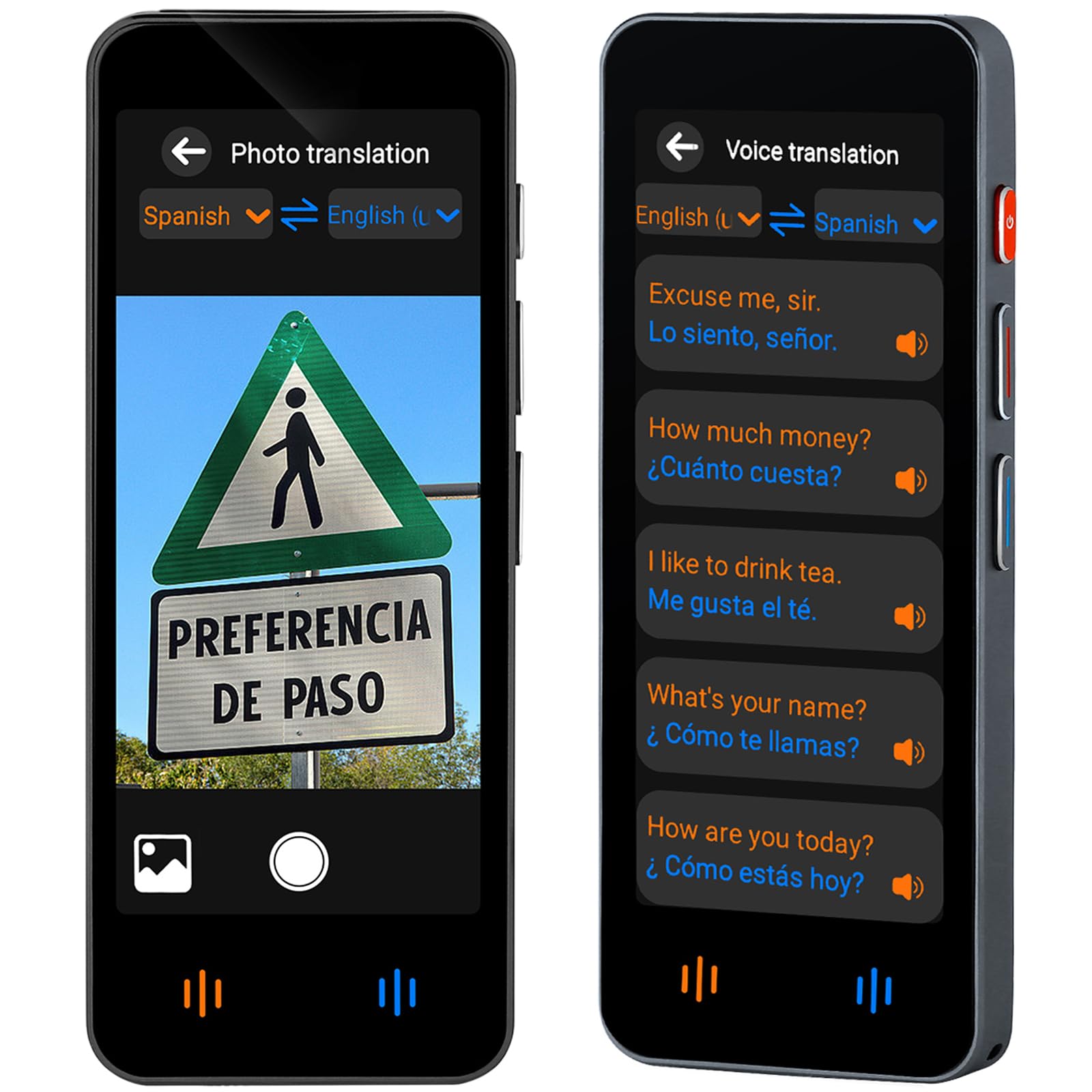 2024 Instant Language Translator Device - 2-Way Real-Time Voice Translation for 143 Languages | No WiFi Needed | Offline/Photo Translation | Portable Mini Dictionary | Perfect for Business Travel, Language Learning & International Meetings