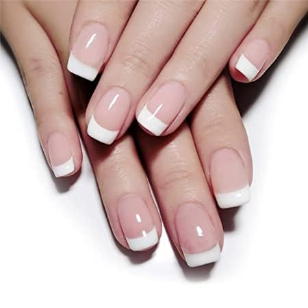 BRIKSHI Press On Nails 24PCS - Reusable Fake Nails for Women & Girls, Long Lasting Artificial Stick On Nails, Easy to Apply & Remove, Lightweight Natural Look - Perfect for Parties, Weddings, Holidays & Special Occasions