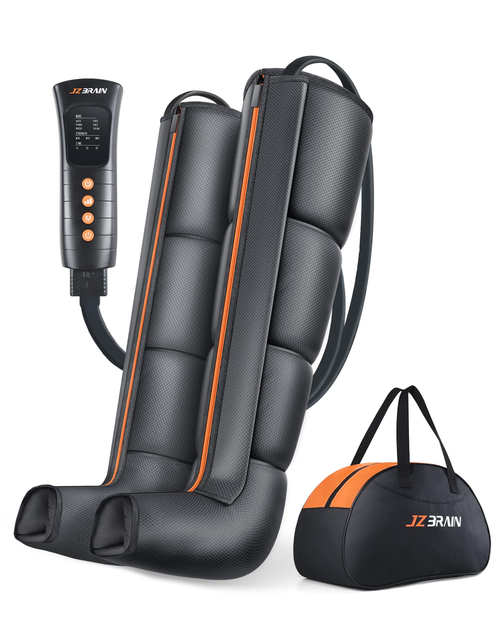 Professional Sequential Air Compression Recovery Boots for Athletes - FSA/HSA Eligible Full Leg Massage System with Adjustable Intensity - Ideal for Post-Workout Recovery & Muscle Relaxation - Perfect Gift for Men & Women - Use After Training, Marathon, Gym Workouts or Physical Therapy