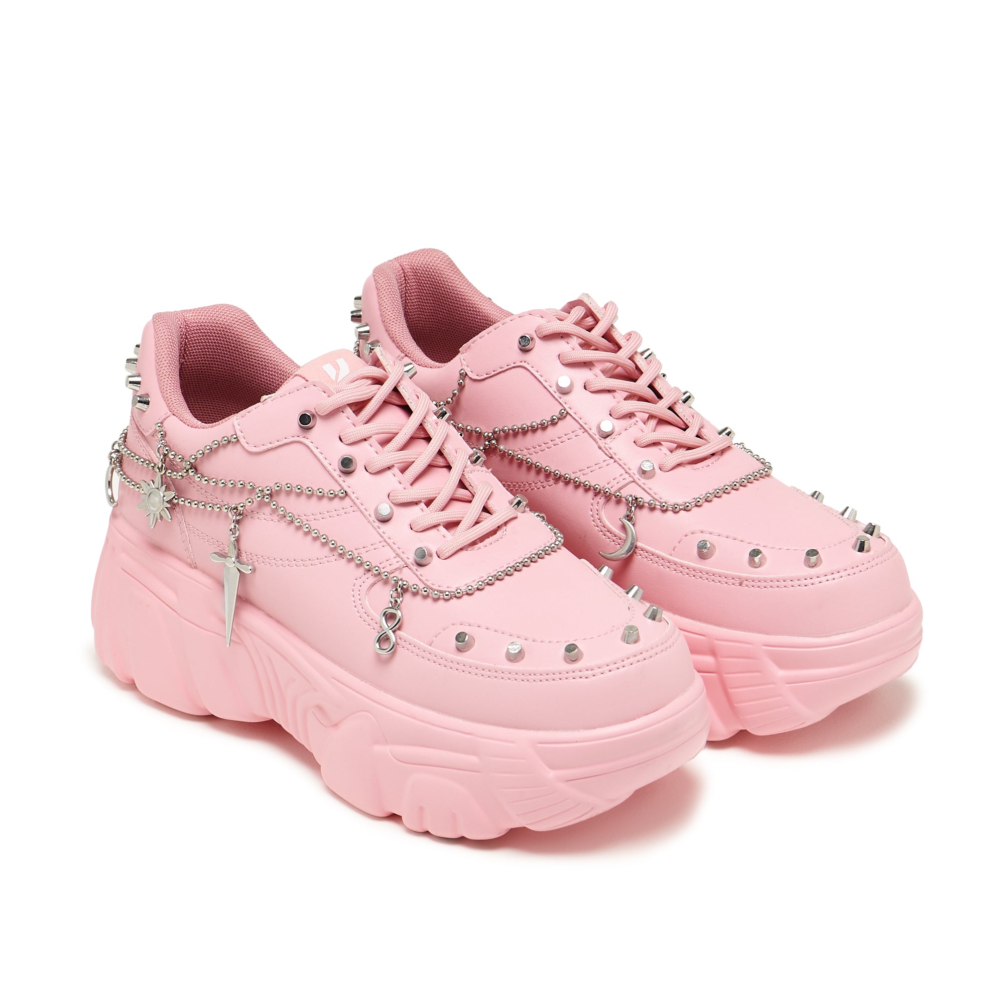 Jinx Mystic Charm Trainers Baby Pink - Stylish & Comfortable Sneakers for Women, Girls | Perfect for Casual Wear, Gym, Running & Everyday Fashion
