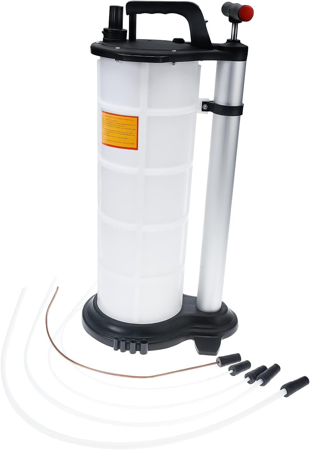 9L Manual Oil Changer Pump - Hand Operated Vacuum Fluid Extractor for Engine Oil Change | Perfect for Car, Motorcycle & Boat Maintenance