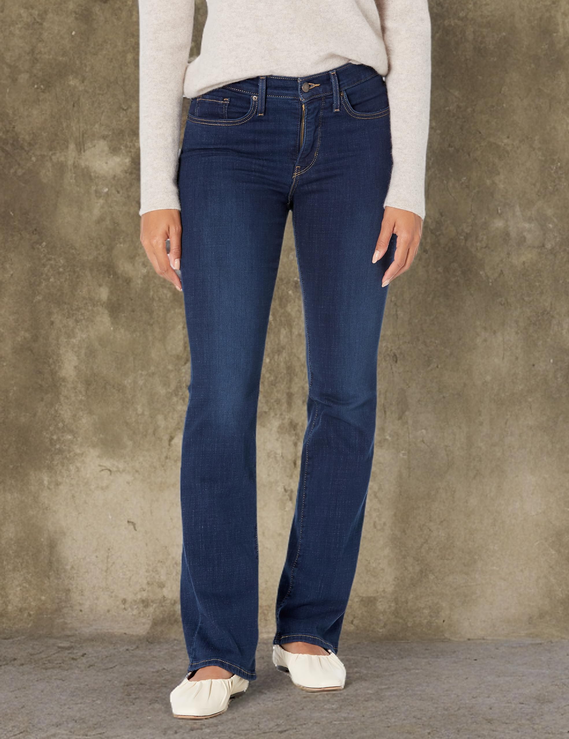 Levi's Women's 315 Shaping Bootcut Jeans - High Waist Slim Fit Denim Pants for Casual & Work Wear | Perfect for Office, Dating & Everyday Outfits