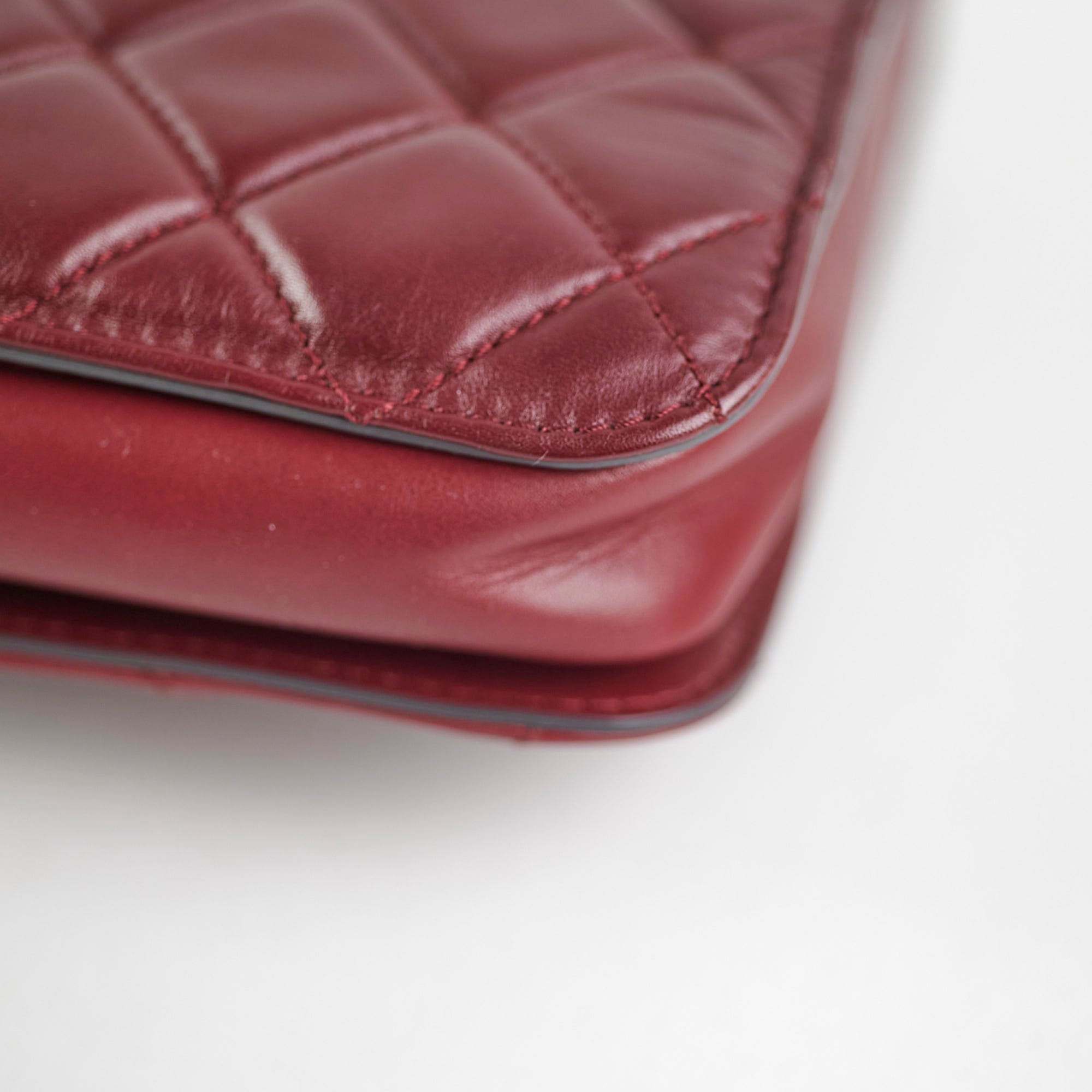 Chanel Burgundy Quilted Leather Seasonal Flap Bag - Luxury Designer Crossbody Purse for Women | Perfect for Parties, Date Nights & Special Occasions