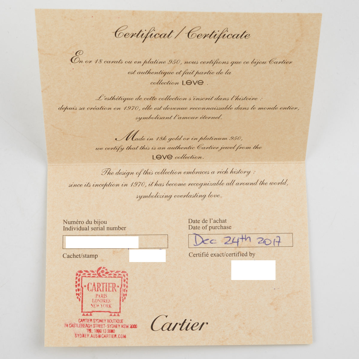 Cartier Love Ring 18K Rose Gold Size 59 - Luxury Wedding Band for Women, Romantic Anniversary Gift for Her, Perfect for Proposals & Special Occasions