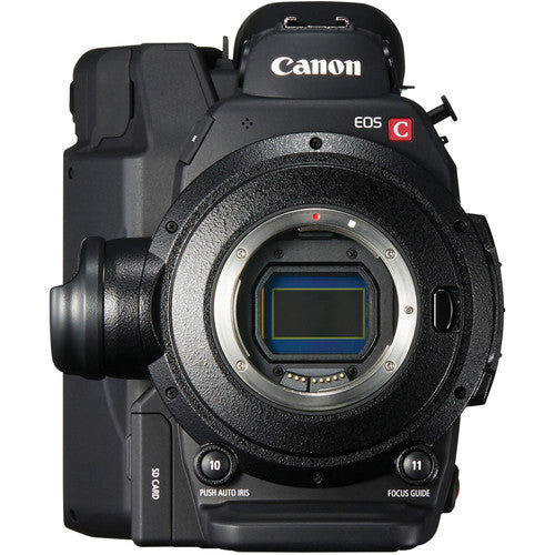 Canon Cinema EOS C300 Mark II Professional 4K Camcorder Body with PL Lens Mount & Sandisk Extreme Pro 128GB CFast Card - Perfect for Film Production, Documentary Shooting and Broadcast Video Recording