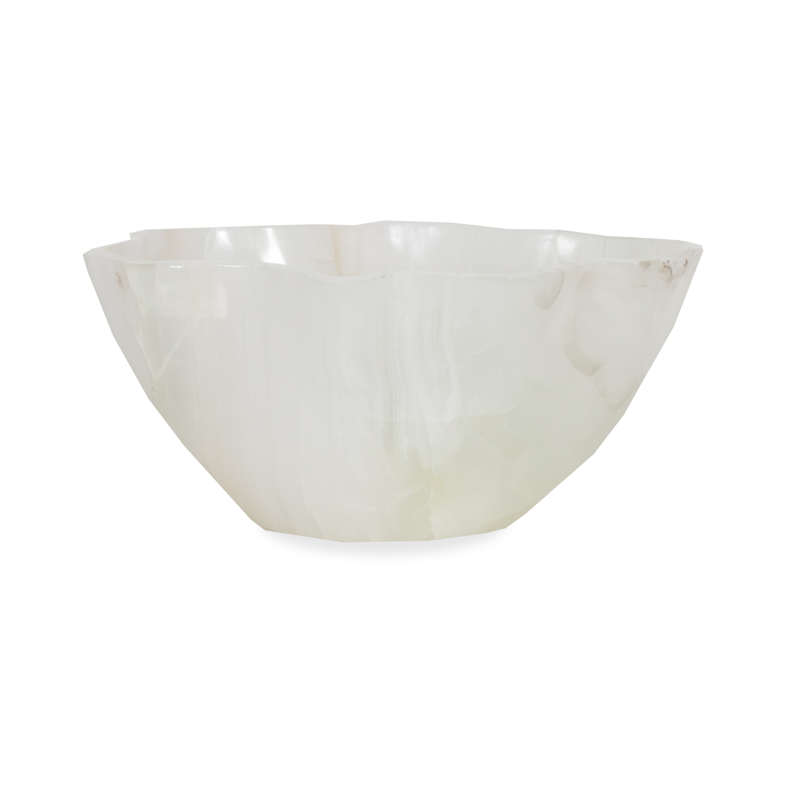 Freeform Onyx Bowl - Handcrafted Natural Stone Decorative Bowl for Home Decor, Jewelry Display & Meditation | Perfect for Centerpieces, Gift Giving & Zen Spaces