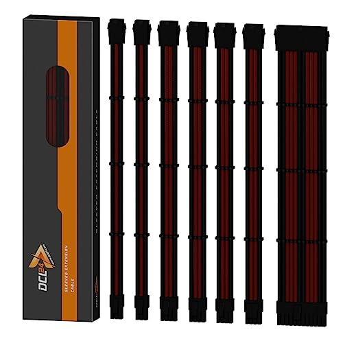 Black - Red, 3x 8pin PCIe