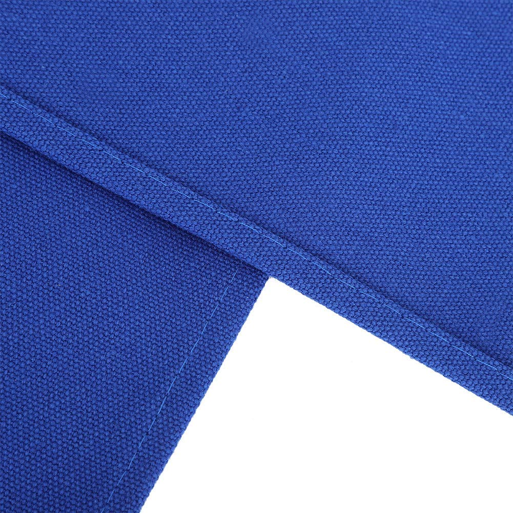 Estink Director Chair Cover Replacement Set - 1 Seat & Back Cover with Stick Accessories for Home, Office, Movie Set (Blue) | Durable Fabric for Indoor & Outdoor Use
