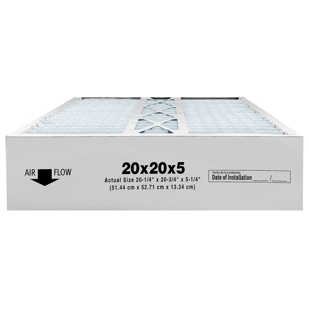 Atomic CMF2020/P102 20x20x5 MERV 11 Furnace Air Filter - 2 Pack Replacement for Carrier HVAC Systems | Perfect for Home & Office Air Purification