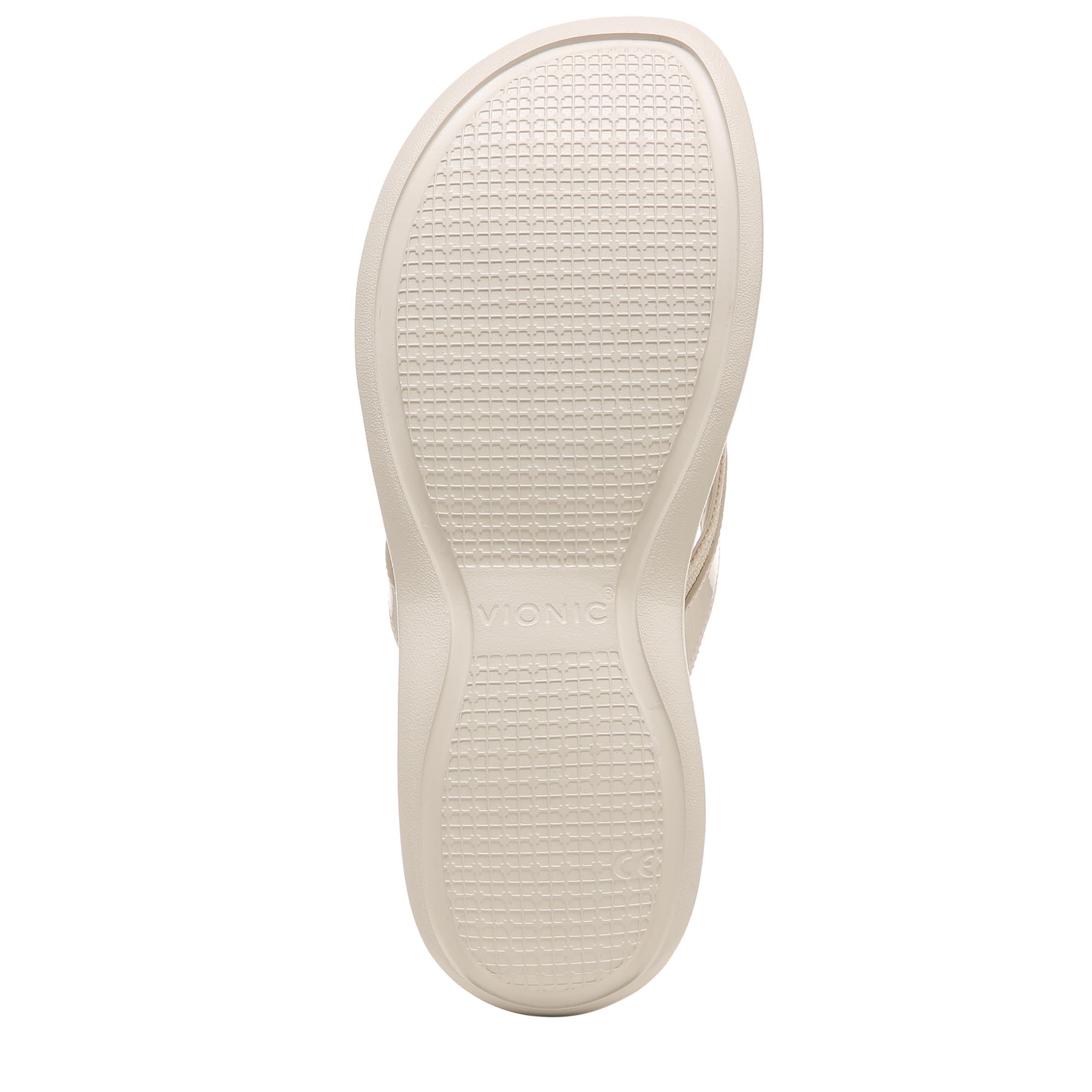 Vionic High Tide II Women's Orthotic Platform Sandals - Comfortable Arch Support Flip Flops for Beach, Pool & Summer Walking