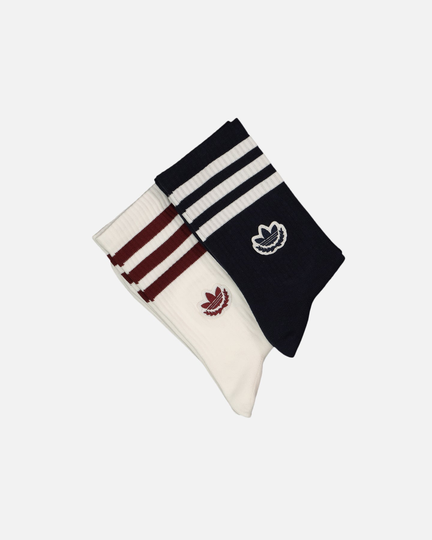Adidas Premium Crewcut Socks 2-Pack White/Legend Ink - Athletic & Casual Comfort Socks for Men - Perfect for Running, Gym & Everyday Wear