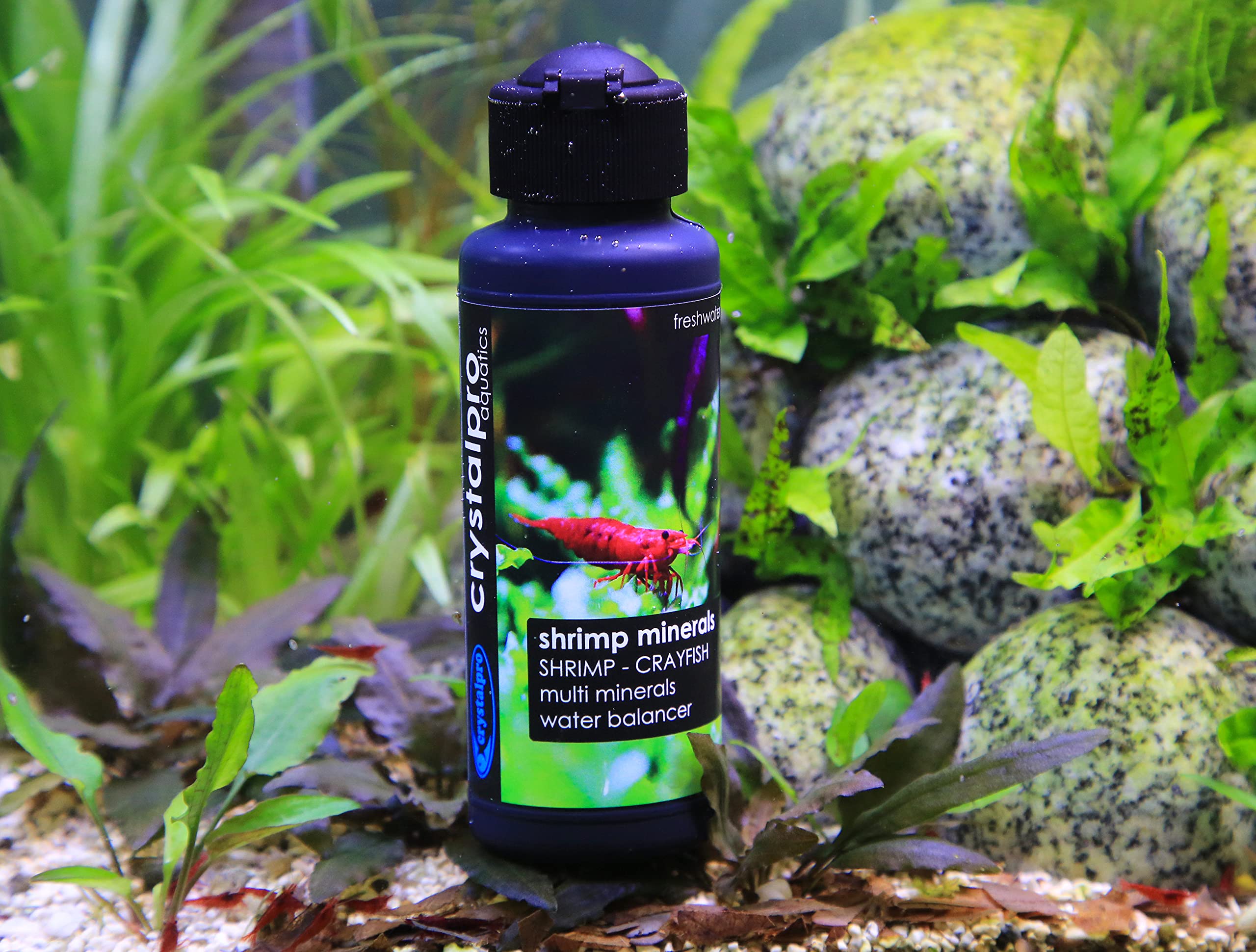 Shrimp Minerals 16.9oz - Essential Aquarium Salt for Freshwater Shrimp Tanks - Neocaridina & Caridina Care