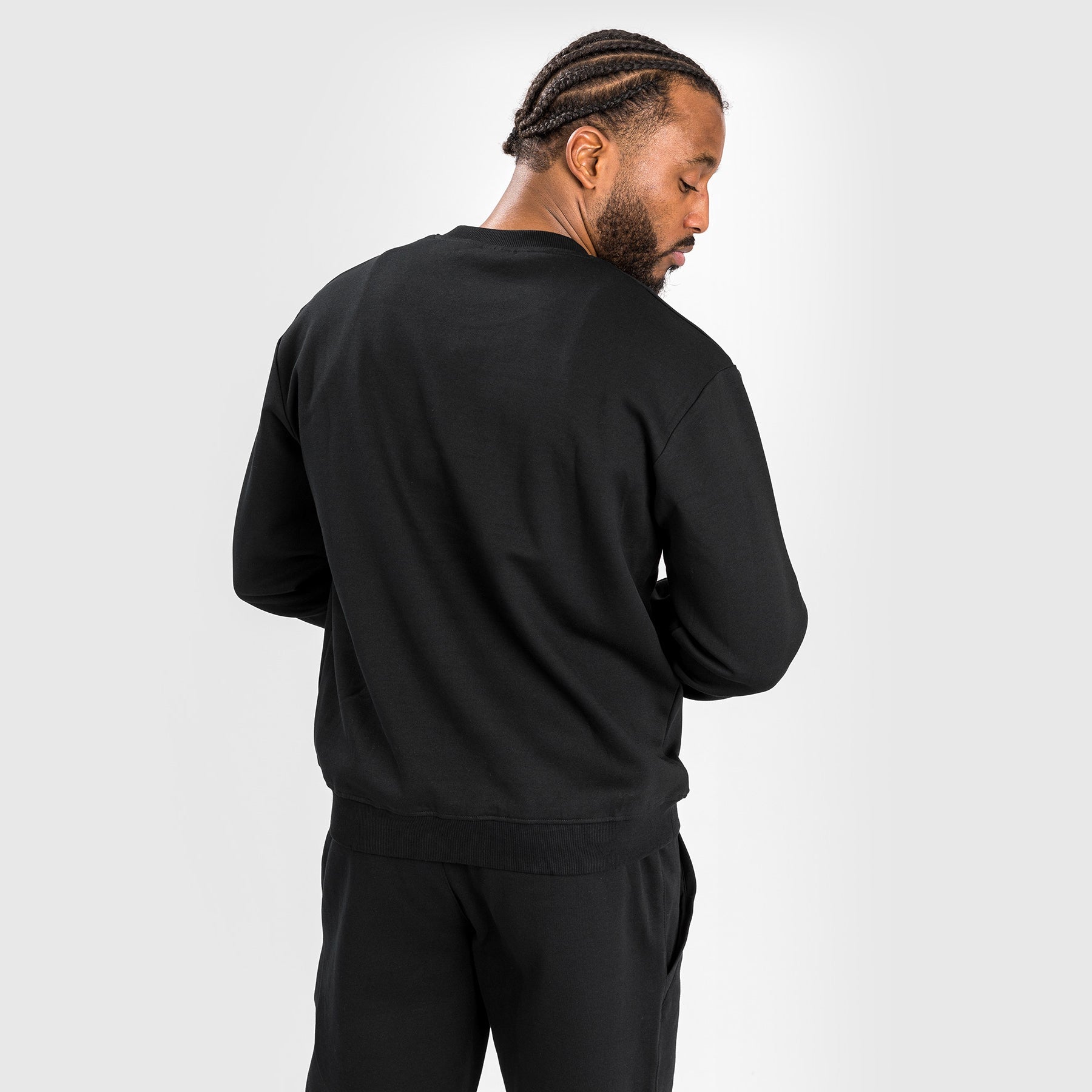 Venum Silent Power Lite Sweatshirt - Black | Lightweight Training Hoodie for MMA, Boxing & Gym Workouts | Comfortable Streetwear for Men & Women