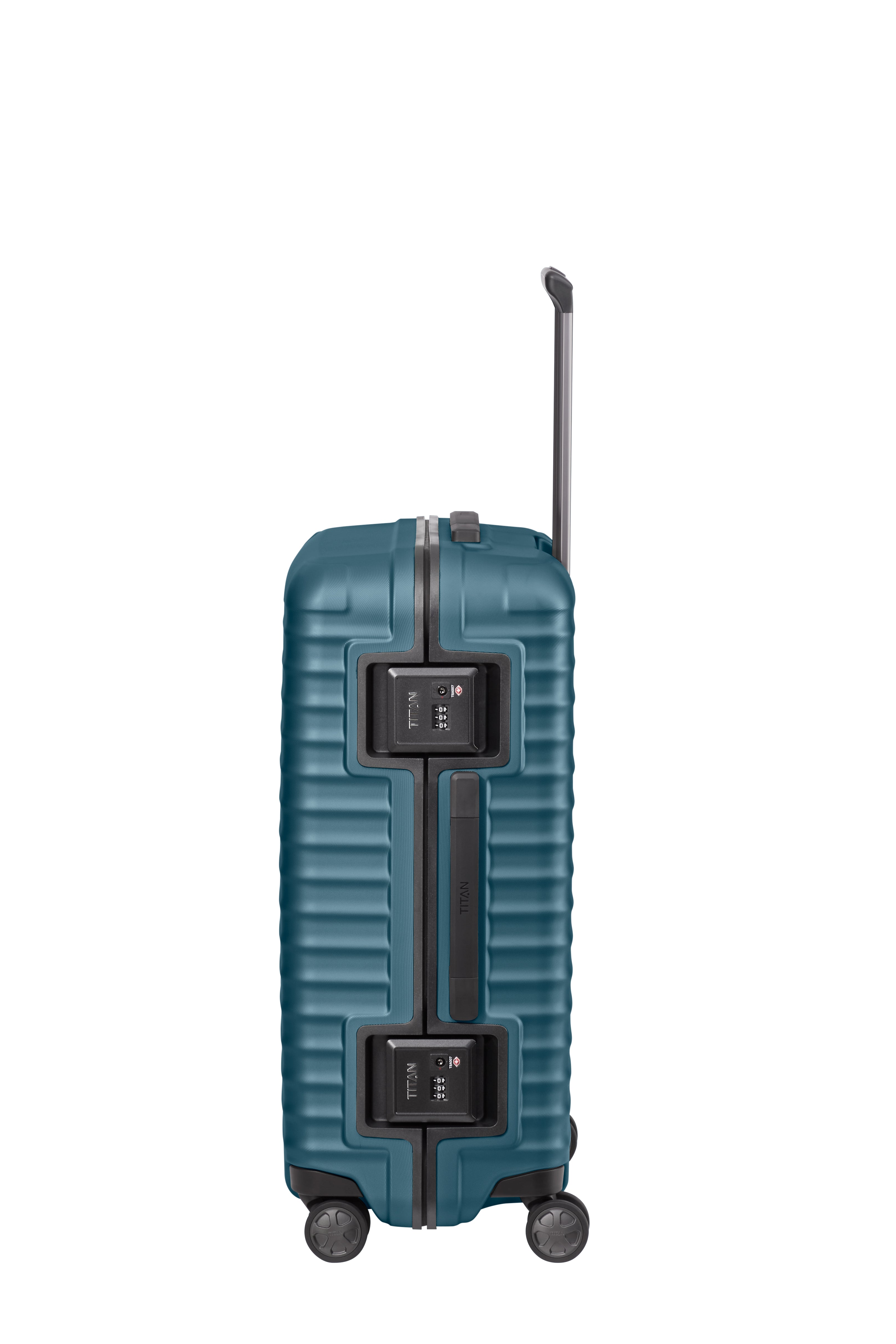 Titan LITRON Frame Trolley M Medium Luggage - Lightweight Carry-On Suitcase for Travel, Business Trips & Weekend Getaways | Durable Spinner Wheels & Easy-Grip Handle