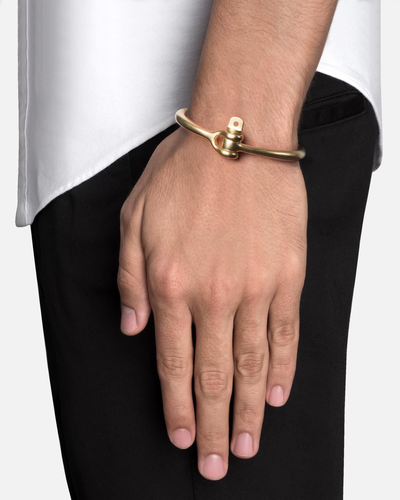 Reeve Cuff Bracelet - Solid Brass Adjustable Bangle for Women & Men - Perfect for Everyday Wear, Gifts & Special Occasions