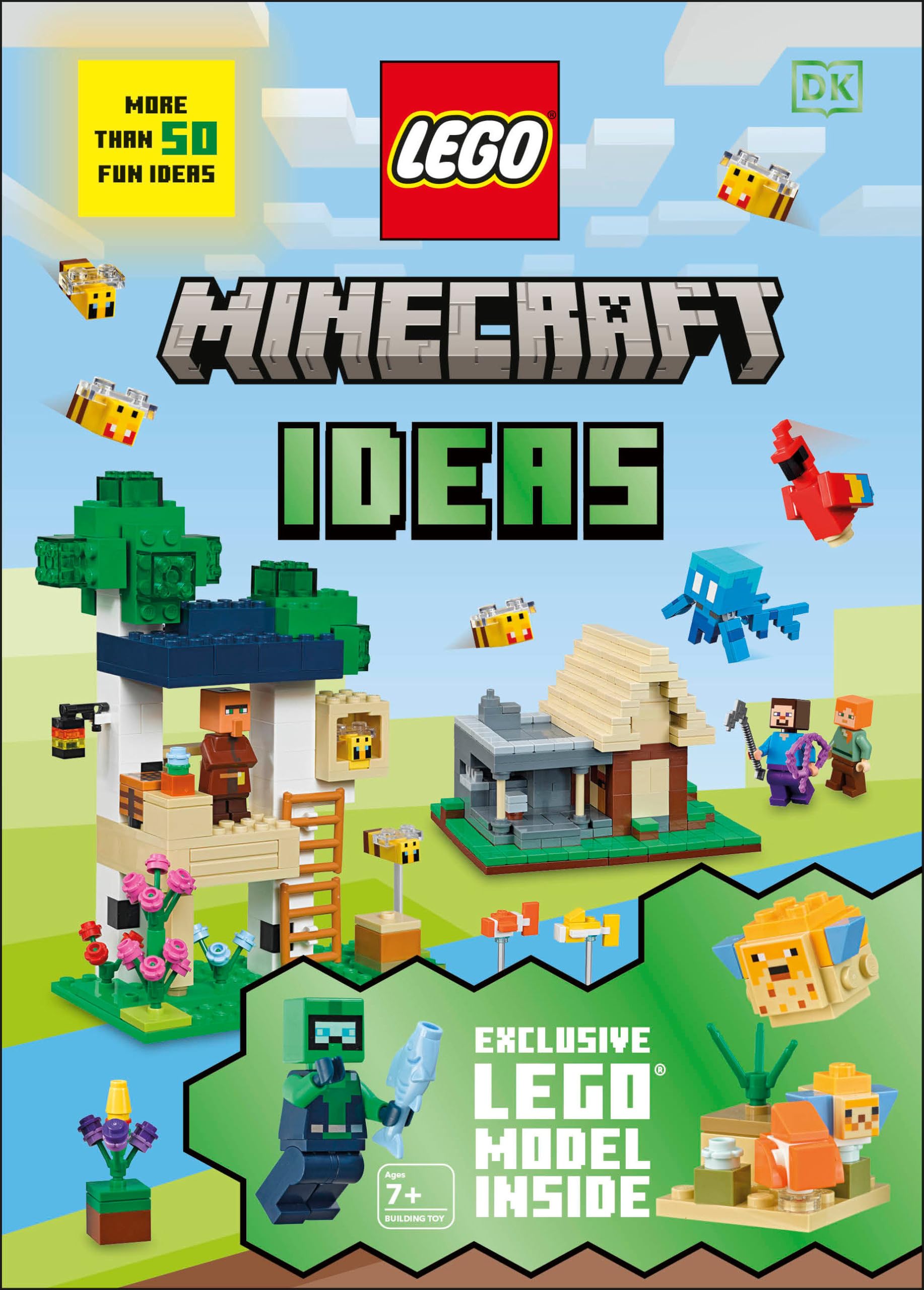 LEGO Minecraft Building Kit with Exclusive Mini Model – Creative Construction Toy for Kids & Adults – Perfect for Gaming Fans & Collectors
