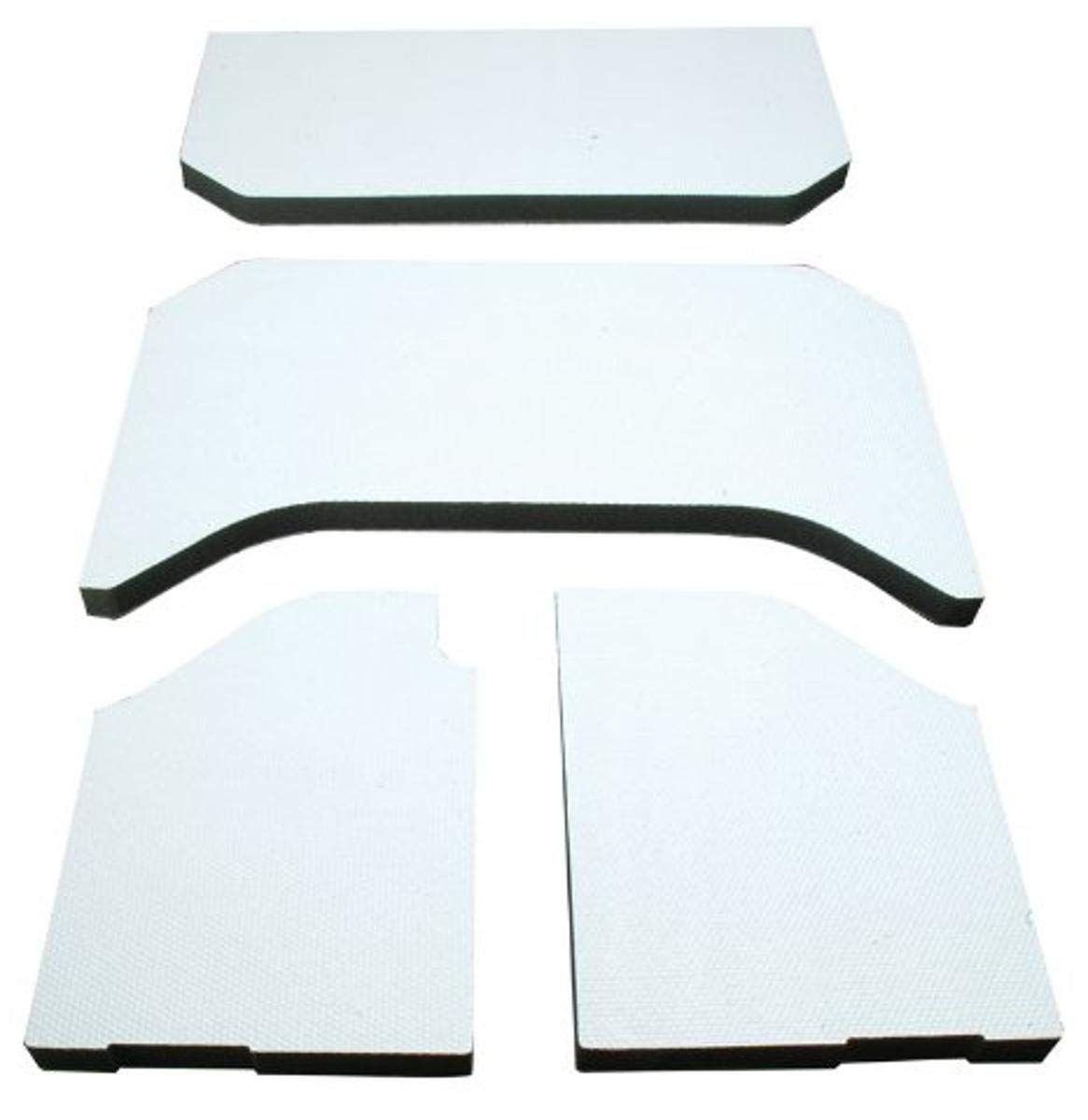 Design Engineering 50141 White Sound Deadening Headliner - Automotive Noise Reduction Material for Car Roof Insulation | Perfect for DIY Car Interior Upgrades & Road Trip Comfort