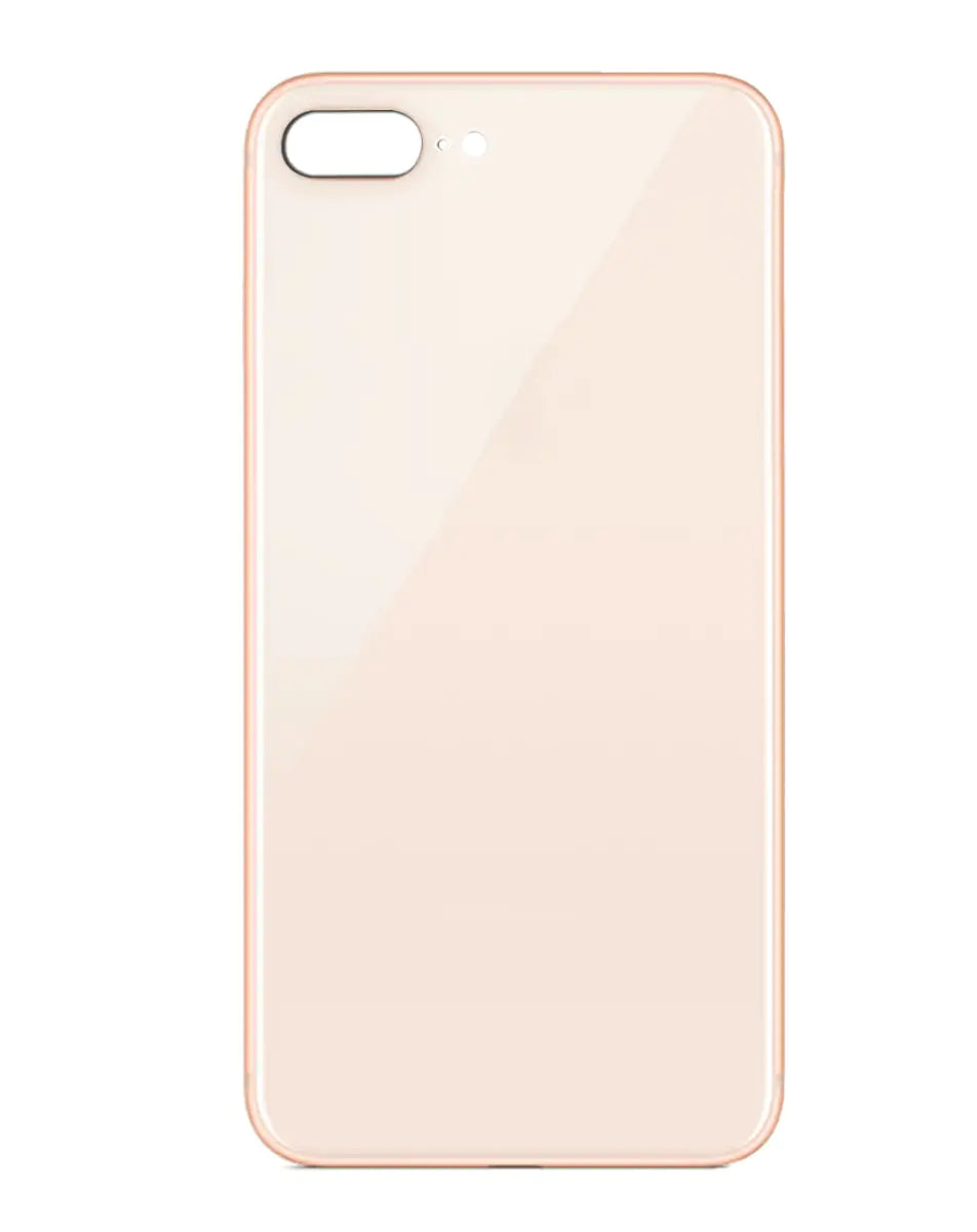 iPhone 8 Plus Replacement Back Glass Cover with Larger Camera Cutout - No Logo - Multiple Color Options - Perfect for DIY Phone Repair & Protection