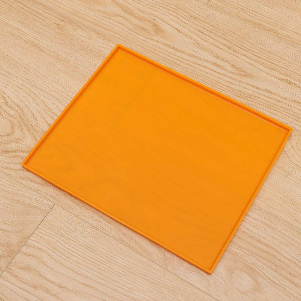 iplusmile Large Non-Slip Rubber Pet Feeding Mat - Waterproof Dog Food Tray, Cat Bowl Mat for Floors, Cars & Homes | Durable Placemat for Pet Food, Water Bowls & Trash Can | Perfect for Indoor, Outdoor & Travel Use