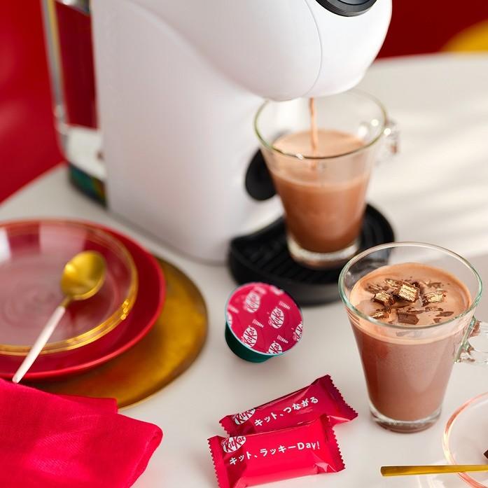 Nescafé Dolce Gusto KitKat Hot Chocolate Capsules - 16 Pods for Coffee Machine | Perfect for Breakfast, Dessert & Gifting